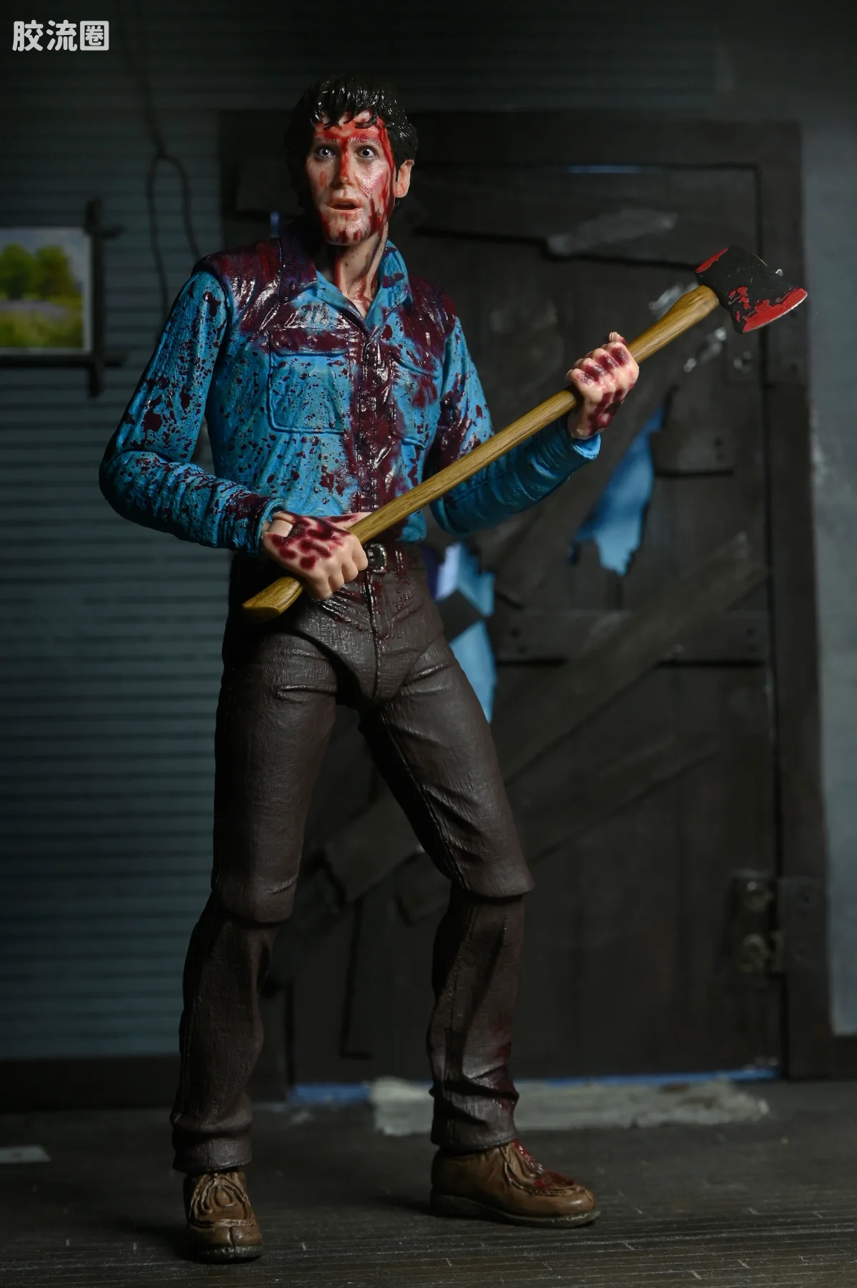 NECA 7寸可动人形系列 终极版/豪华版 鬼玩人 血衣艾什与谢丽尔·威廉姆斯 - 图片