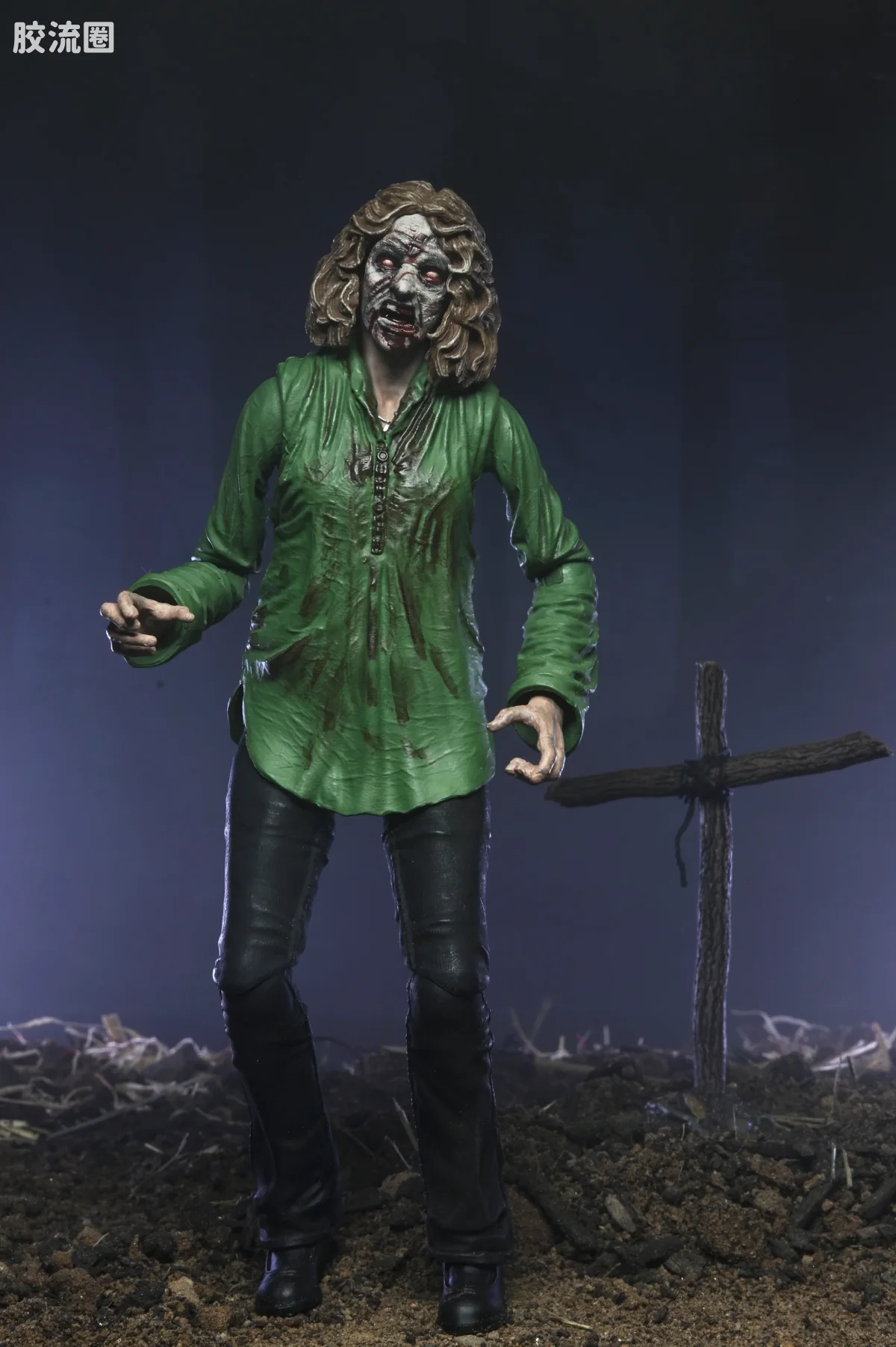 NECA 7寸可动人形系列 终极版/豪华版 鬼玩人 血衣艾什与谢丽尔·威廉姆斯 - 图片