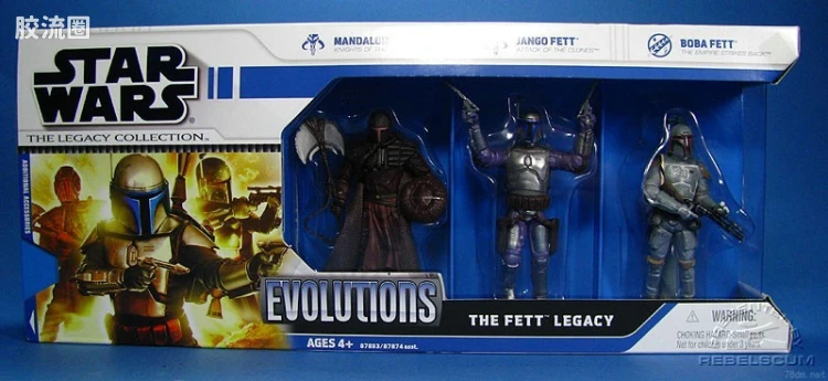 星球大战 THE LEGACY COLLECTION 进化系列 The Fett Legacy