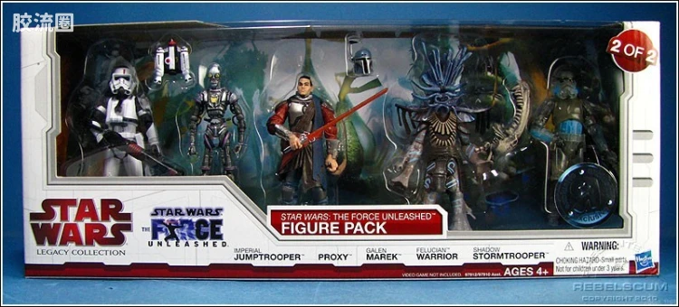 The Force Unleashed Figure Pack 2