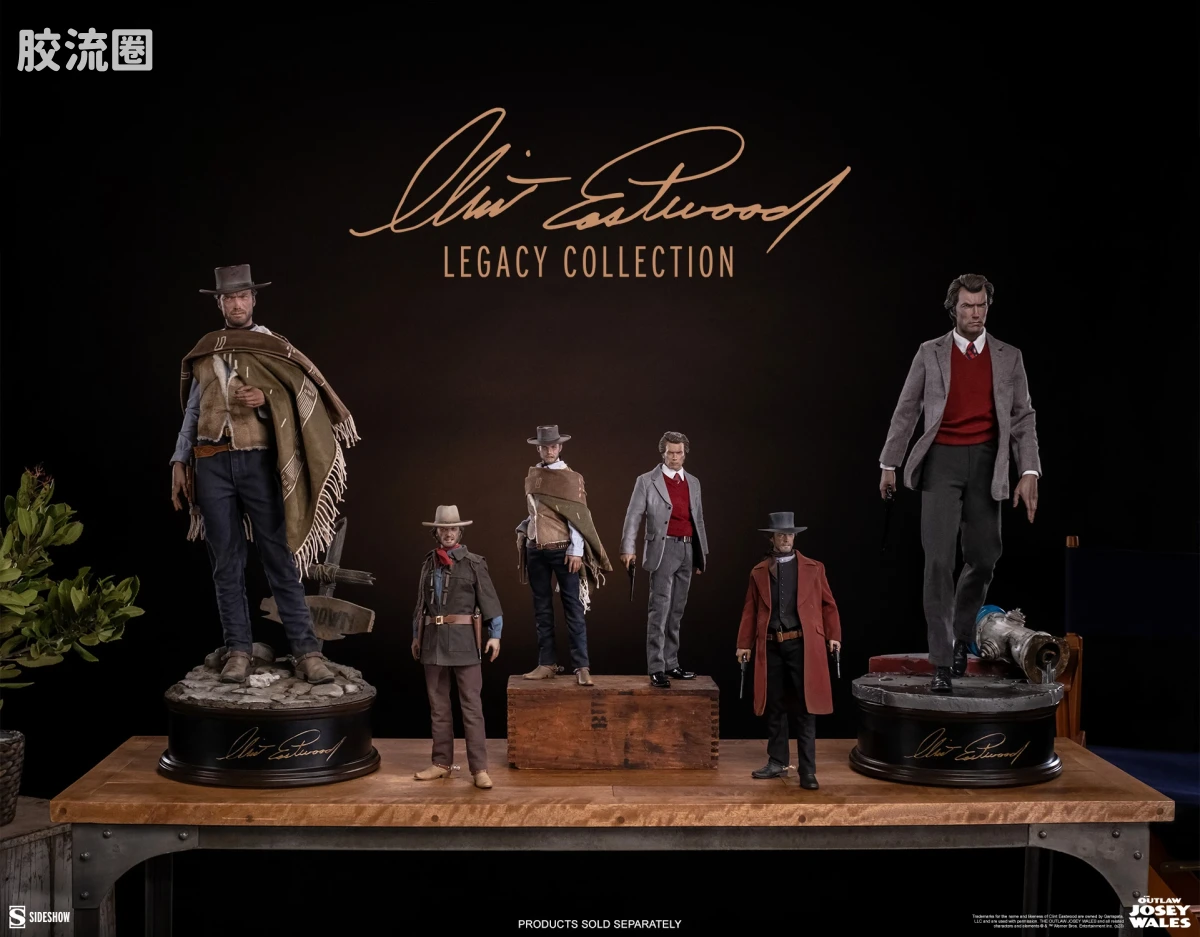 sideshow1比6可动人偶系列 普通版 不法之徒迈·韦尔斯 - 图片