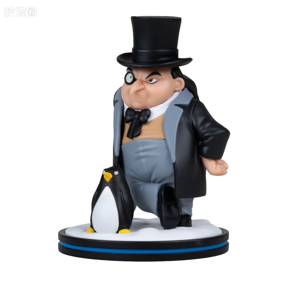 麦克法兰 DC多元宇宙/DC Direct 可动人偶系列 Q-Fig 企鹅人 (蝙蝠侠：动画系列) - 图片