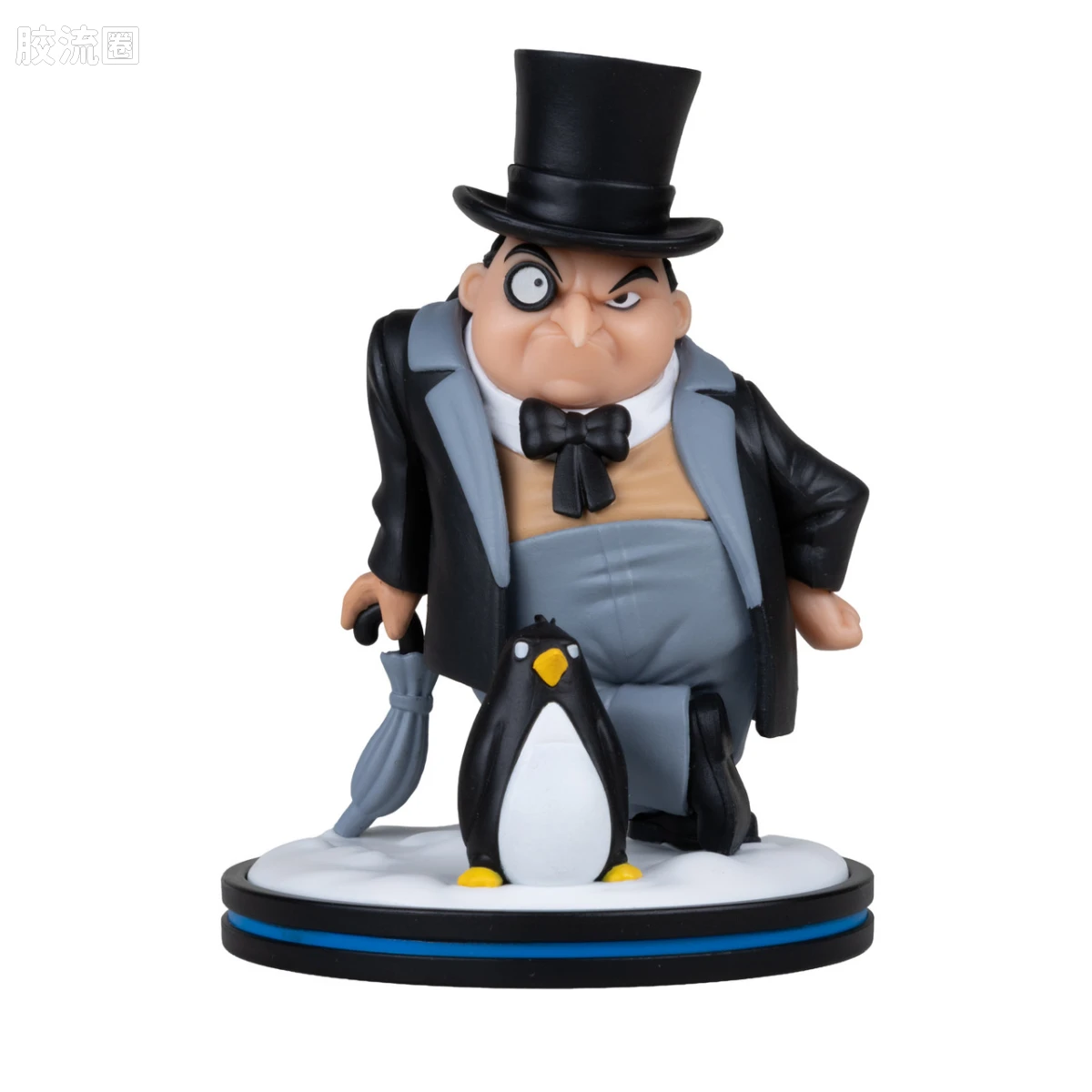 麦克法兰 DC多元宇宙/DC Direct 可动人偶系列 Q-Fig 企鹅人 (蝙蝠侠：动画系列) - 图片
