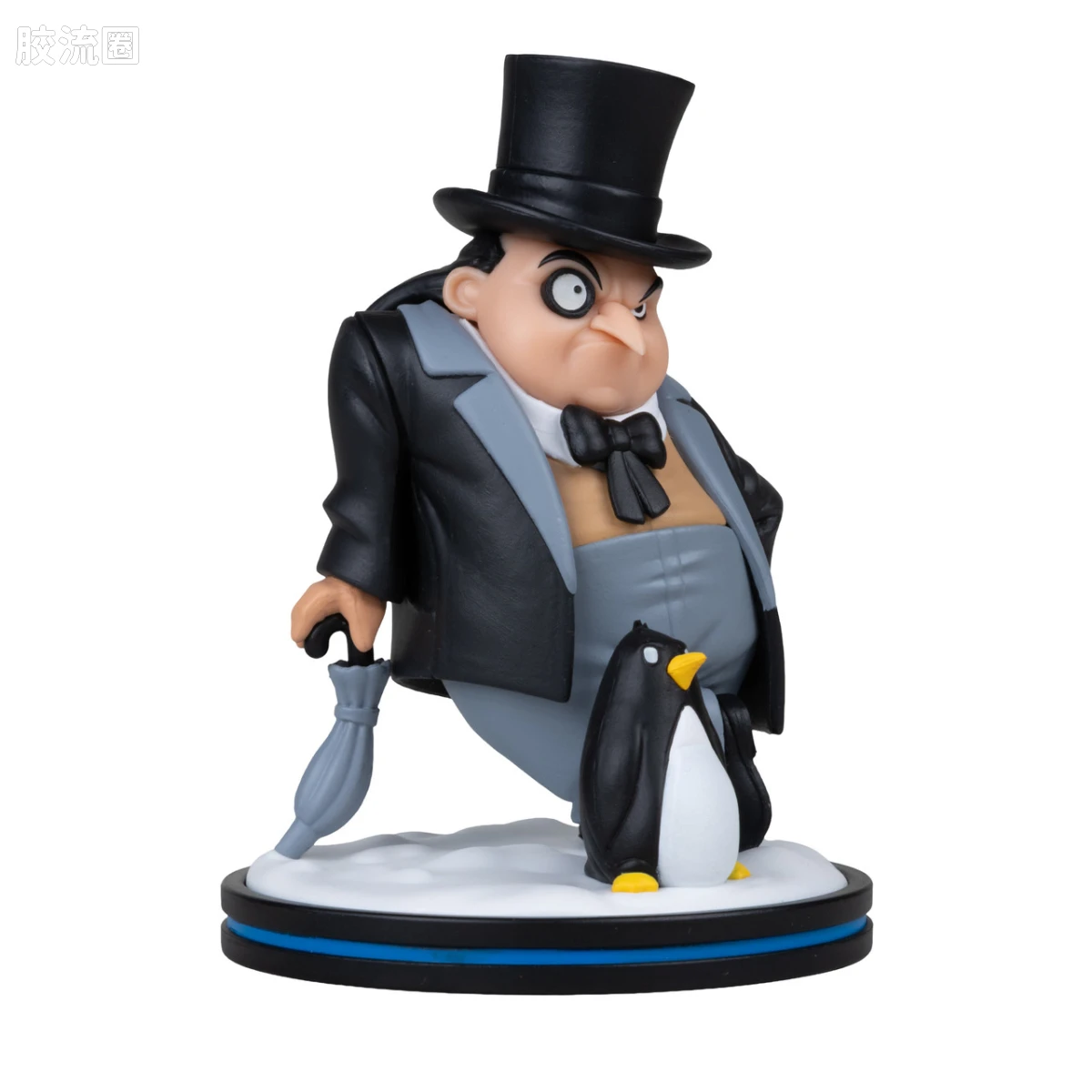 麦克法兰 DC多元宇宙/DC Direct 可动人偶系列 Q-Fig 企鹅人 (蝙蝠侠：动画系列) - 图片