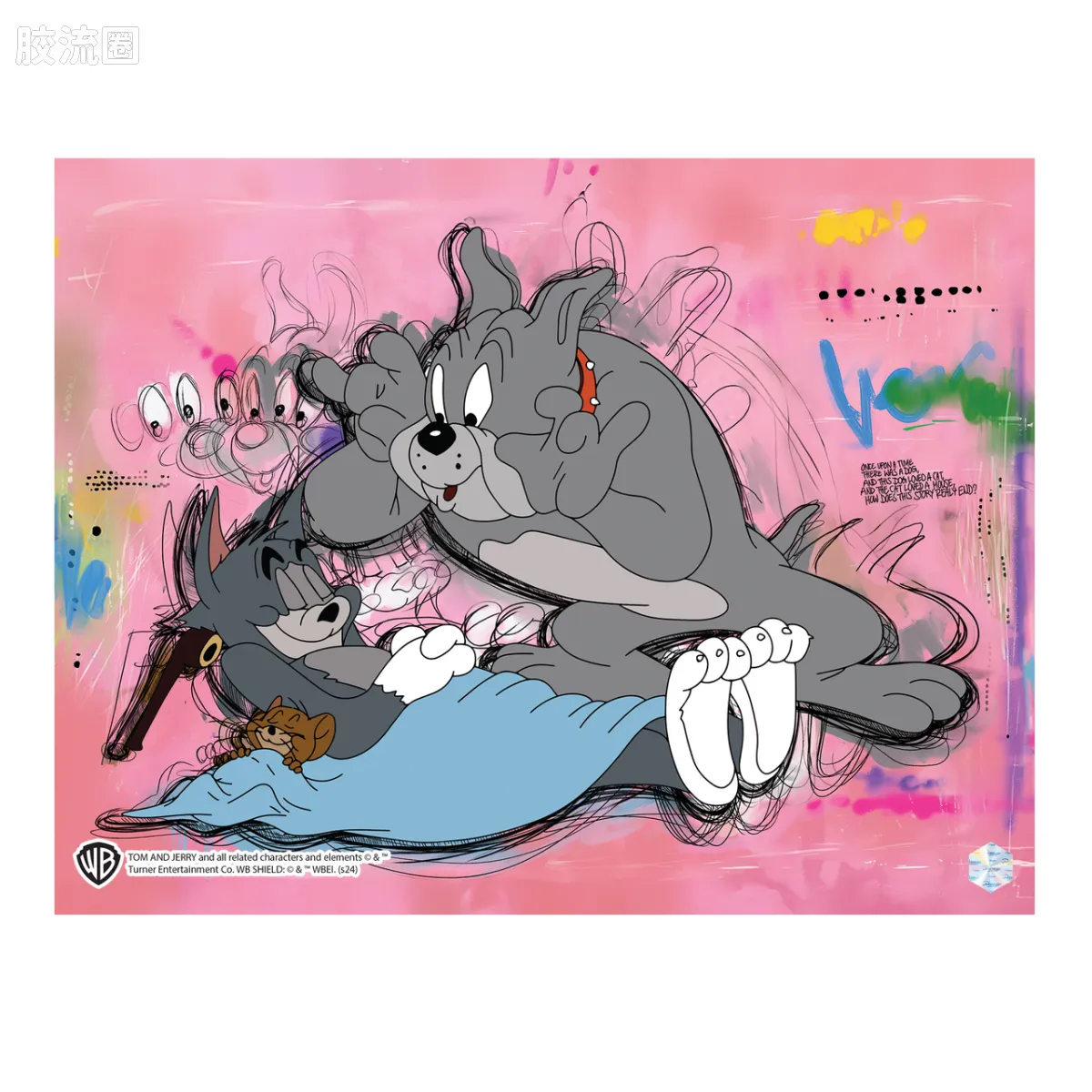 麦克法兰游戏与动画系列 赛璐珞原画场景 《猫和老鼠》之《休战之痛》#1101 - 图片