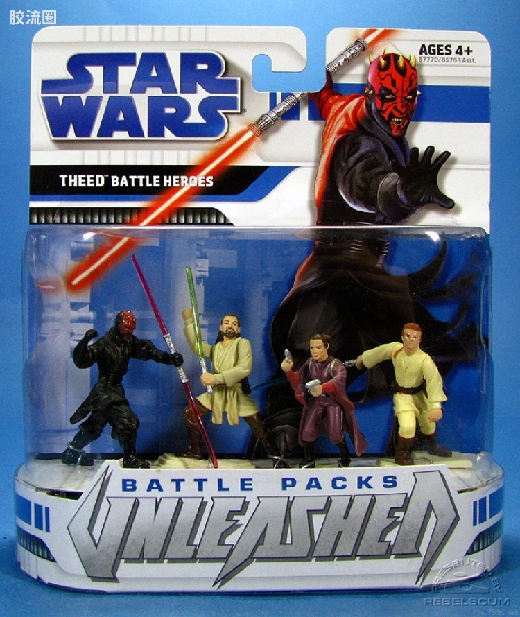 星球大战 UNLEASHED 2008版 战斗包 Theed Battle Heroes