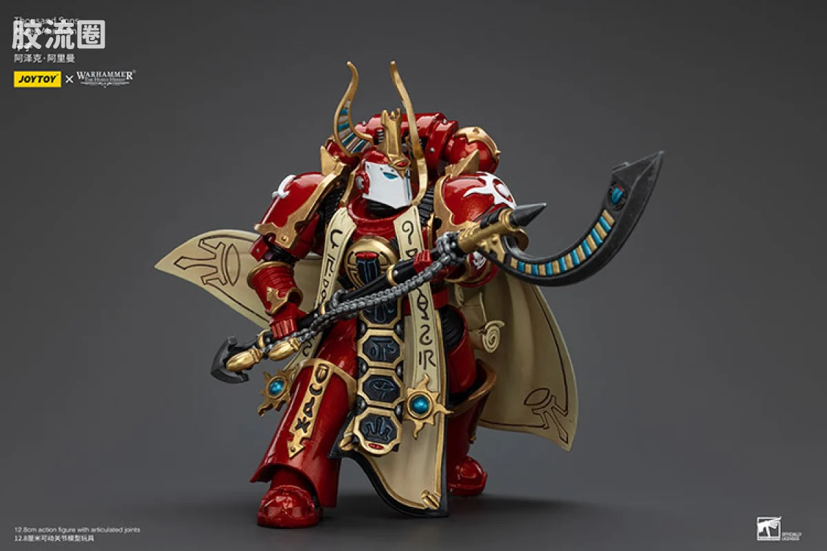 JOYTOY x 战锤40K 其他星际战士战团 HH千子 阿泽克阿里曼 - 图片