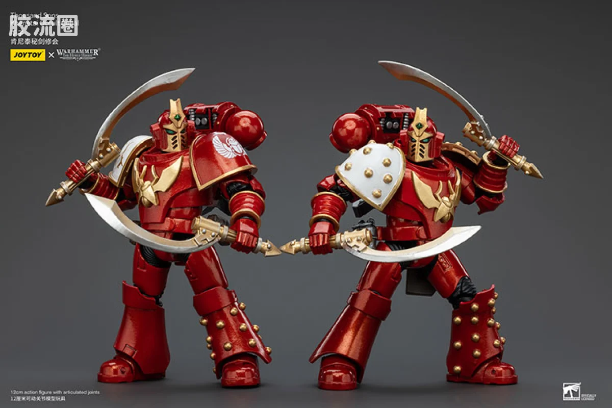 JOYTOY x 战锤40K 其他星际战士战团 HH千子 肯尼泰秘剑修会 - 图片