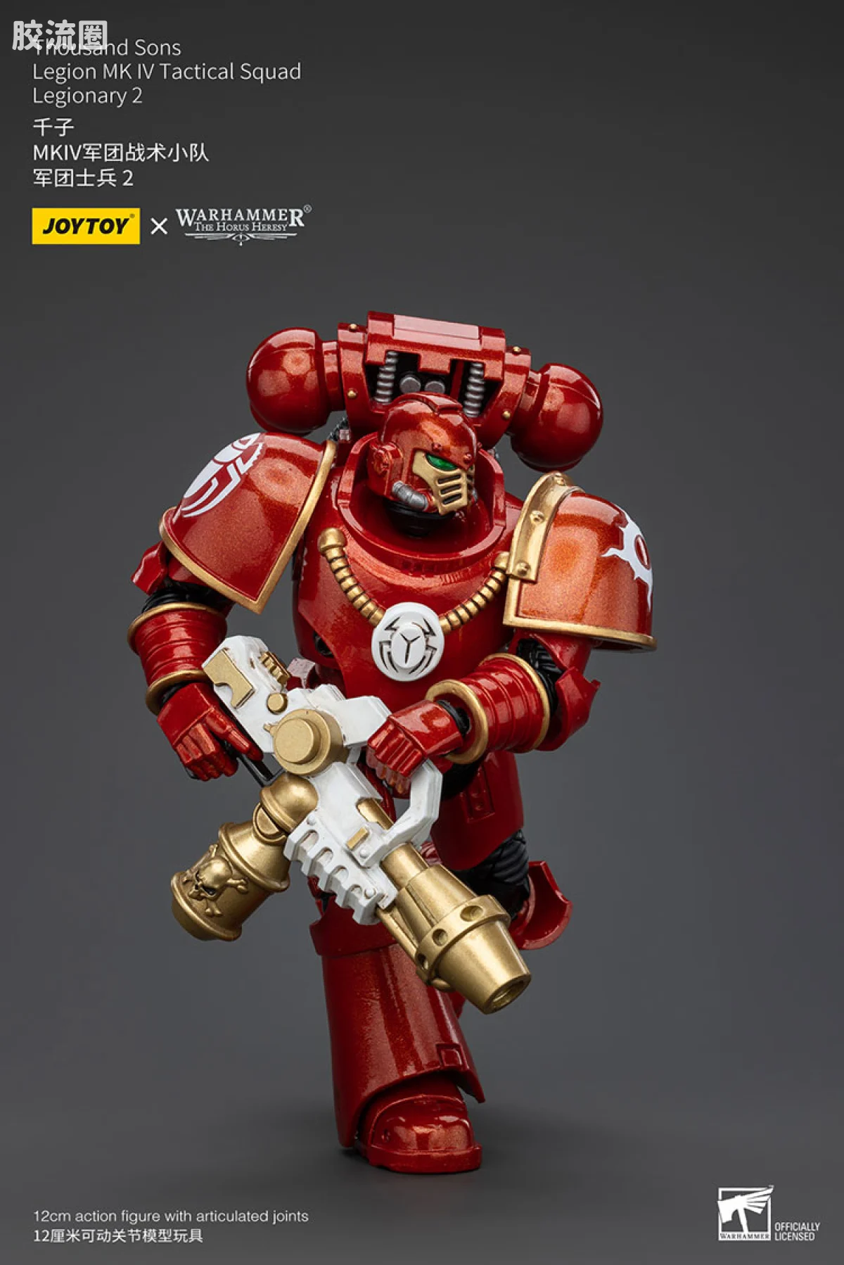 JOYTOY x 战锤40K 其他星际战士战团 HH千子 MK4军团战术小队 - 图片