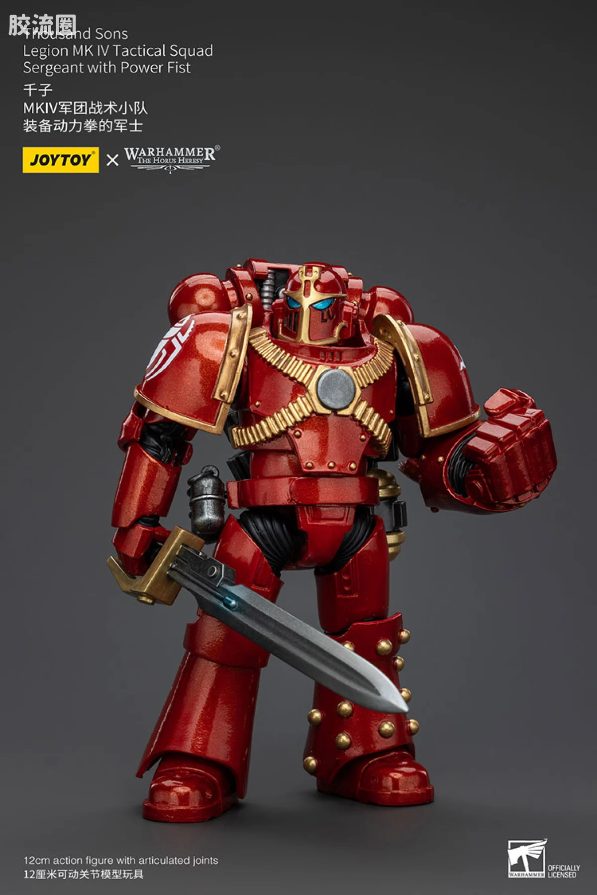JOYTOY x 战锤40K 其他星际战士战团 HH千子 MK4军团战术小队 - 图片