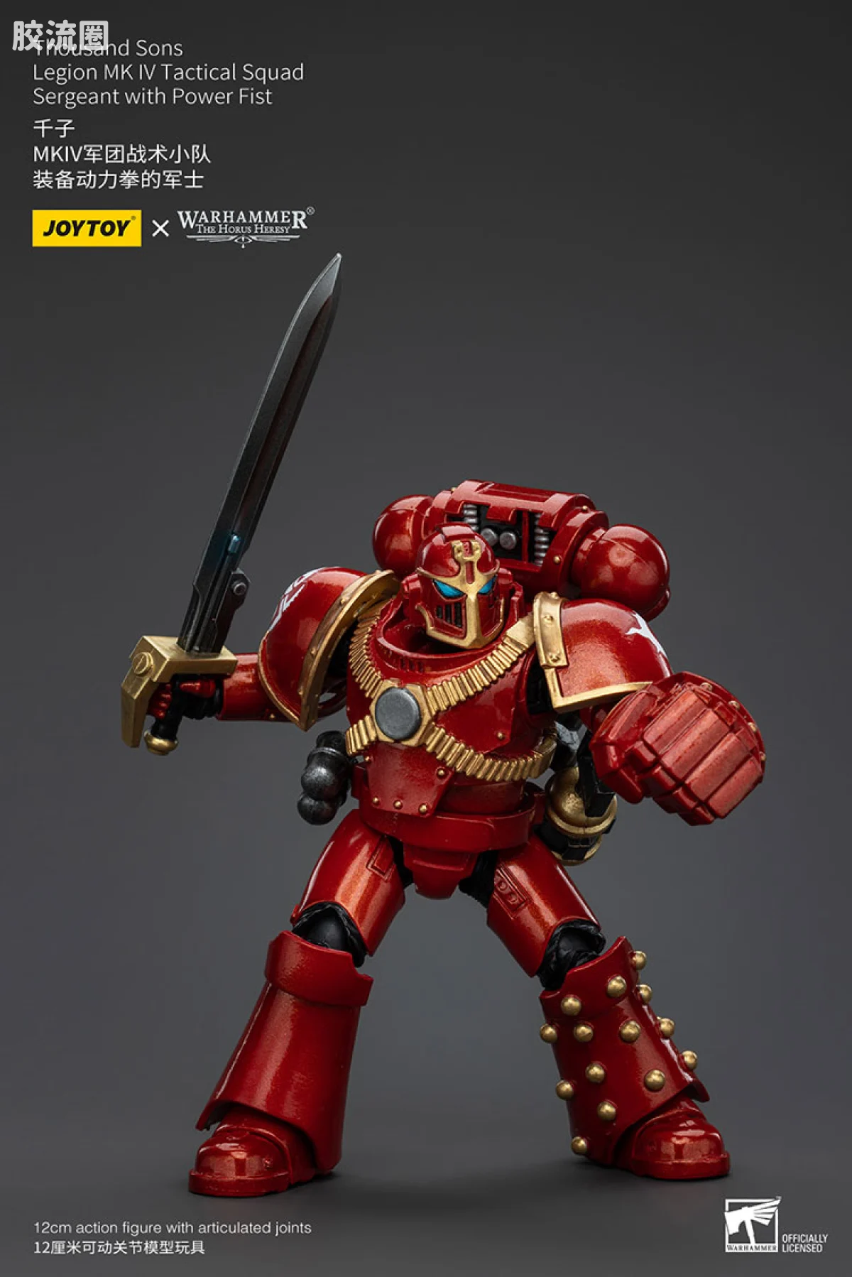 JOYTOY x 战锤40K 其他星际战士战团 HH千子 MK4军团战术小队 - 图片