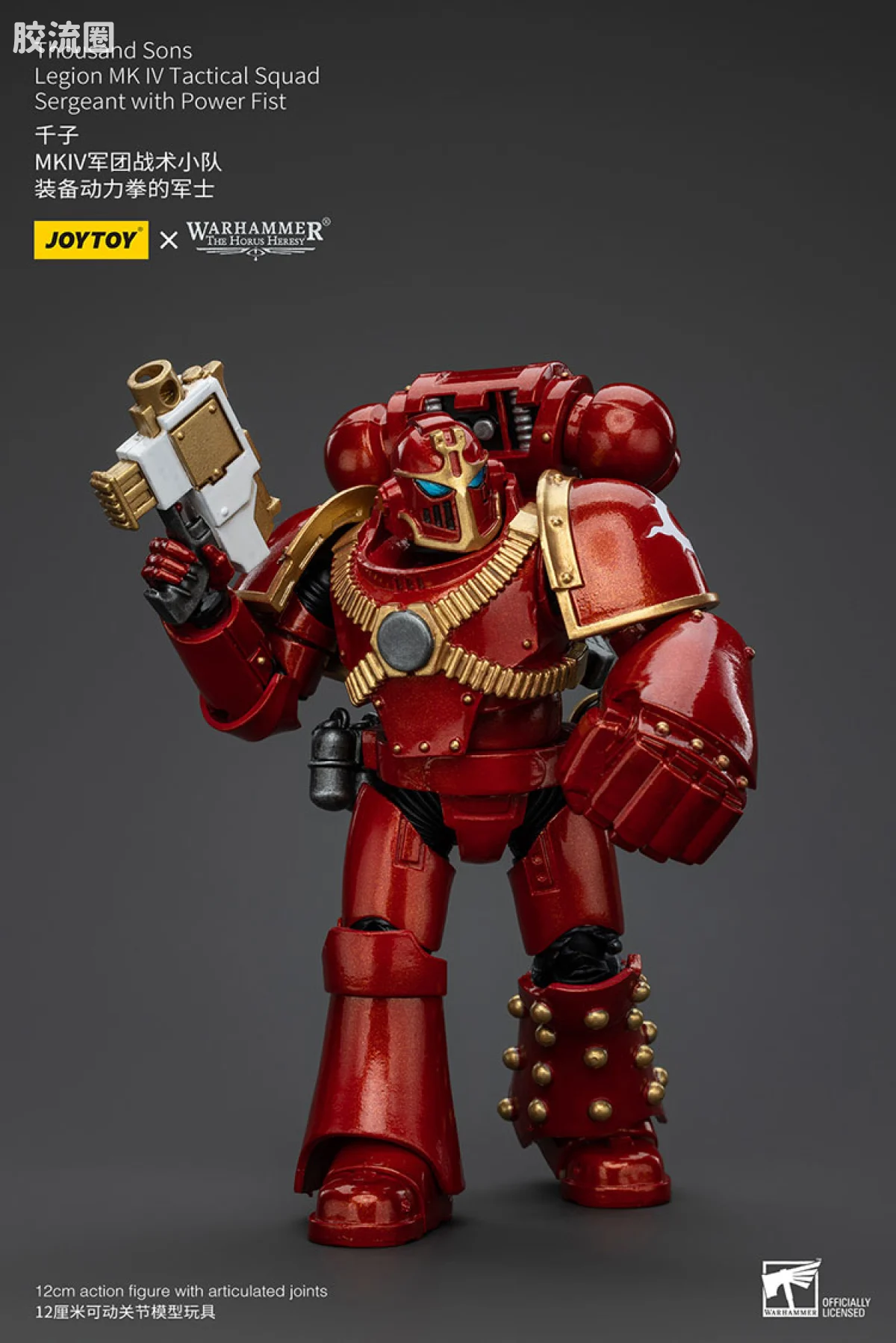 JOYTOY x 战锤40K 其他星际战士战团 HH千子 MK4军团战术小队 - 图片
