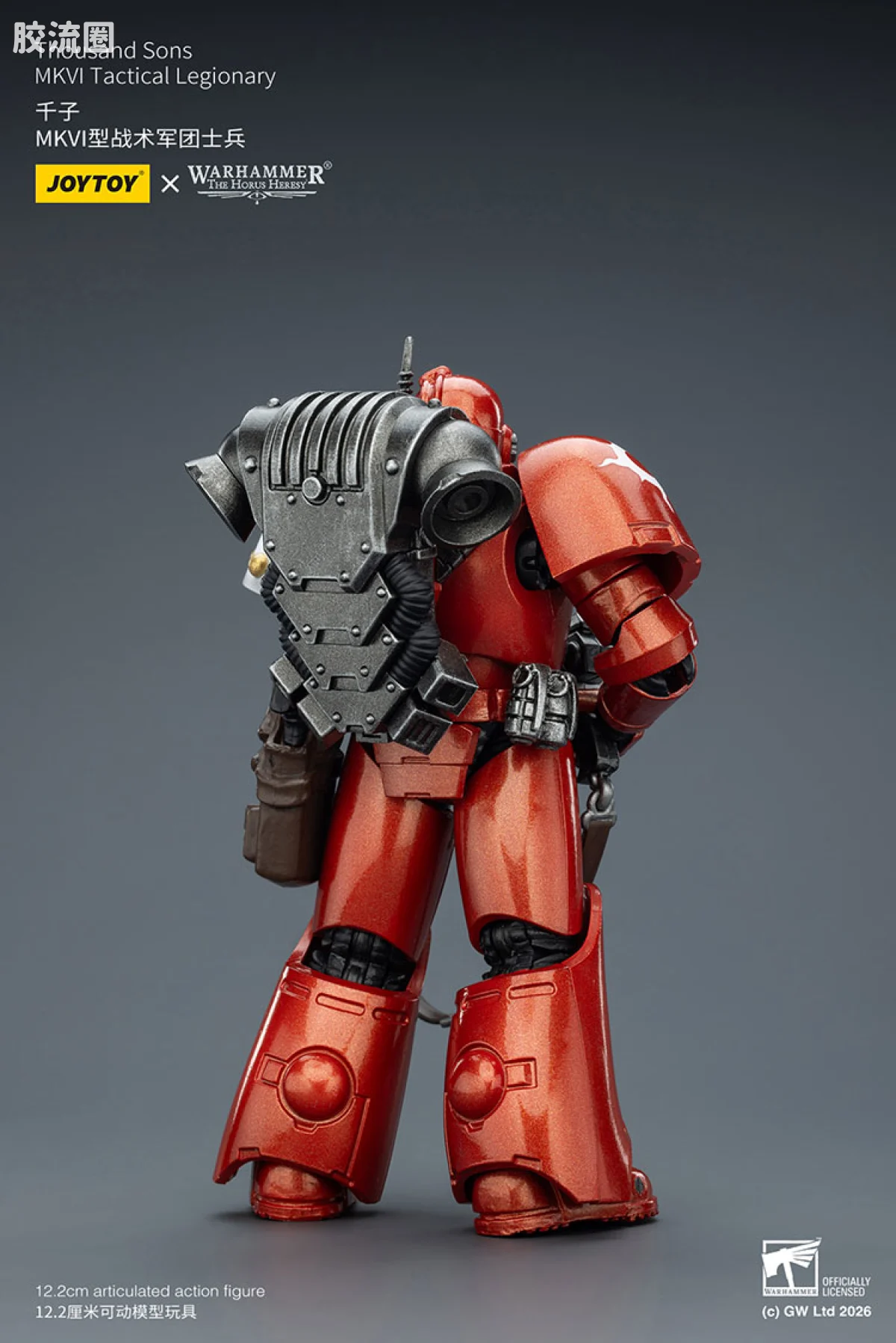 JOYTOY x 战锤40K 其他星际战士战团 HH千子 MK6型战术军团士兵 - 图片