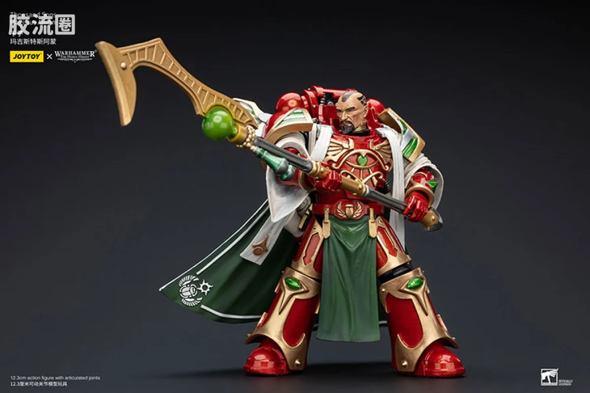 JOYTOY x 战锤40K 其他星际战士战团 HH千子 玛吉斯特斯阿蒙 - 图片