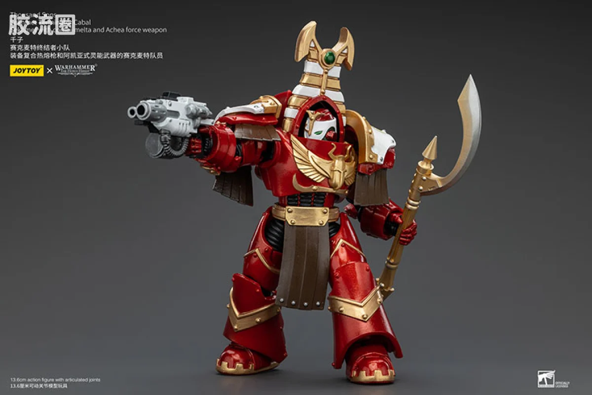 JOYTOY x 战锤40K 其他星际战士战团 HH千子 赛克麦特终结者小队 - 图片
