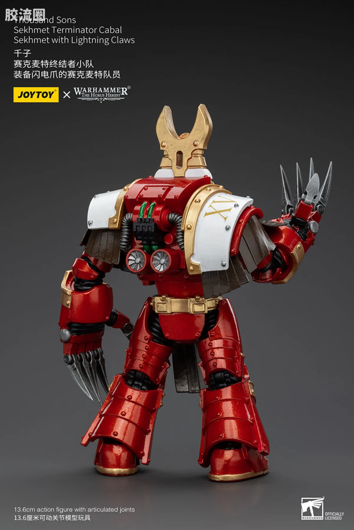 JOYTOY x 战锤40K 其他星际战士战团 HH千子 赛克麦特终结者小队 - 图片