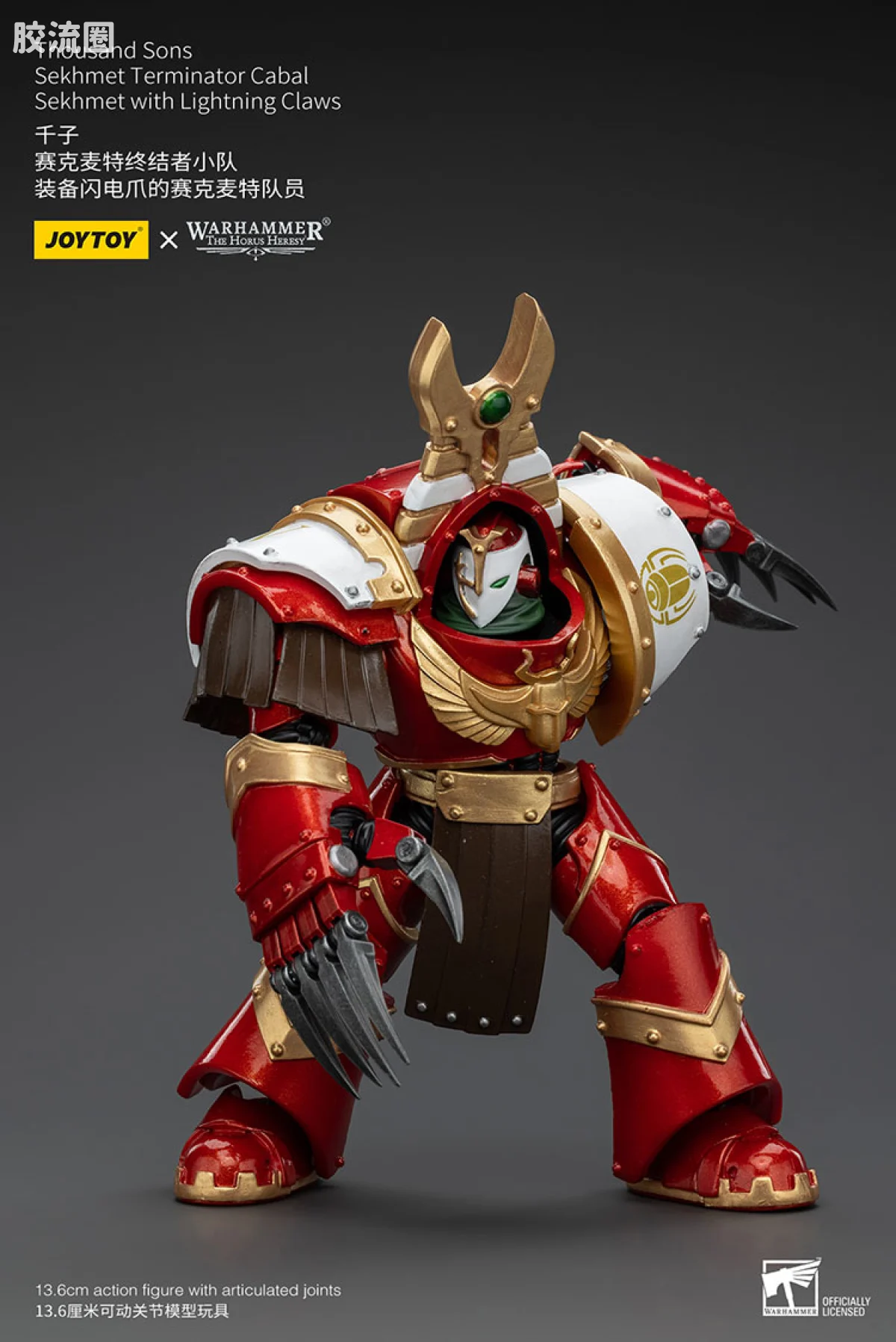 JOYTOY x 战锤40K 其他星际战士战团 HH千子 赛克麦特终结者小队 - 图片