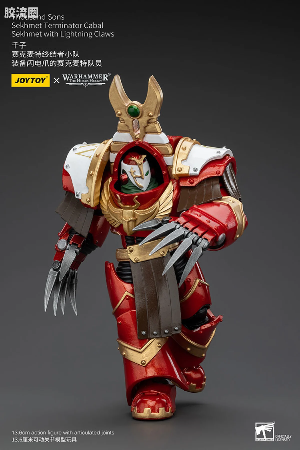 JOYTOY x 战锤40K 其他星际战士战团 HH千子 赛克麦特终结者小队 - 图片