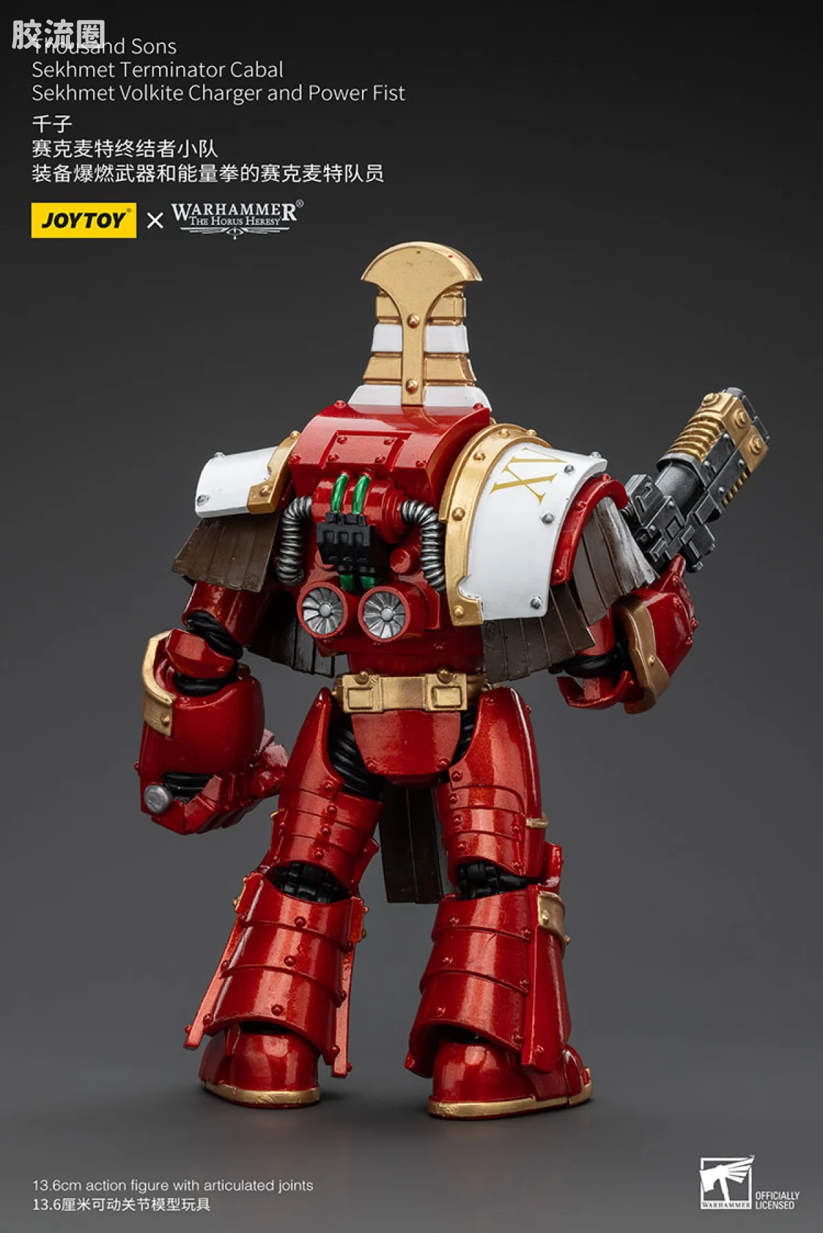 JOYTOY x 战锤40K 其他星际战士战团 HH千子 赛克麦特终结者小队 - 图片