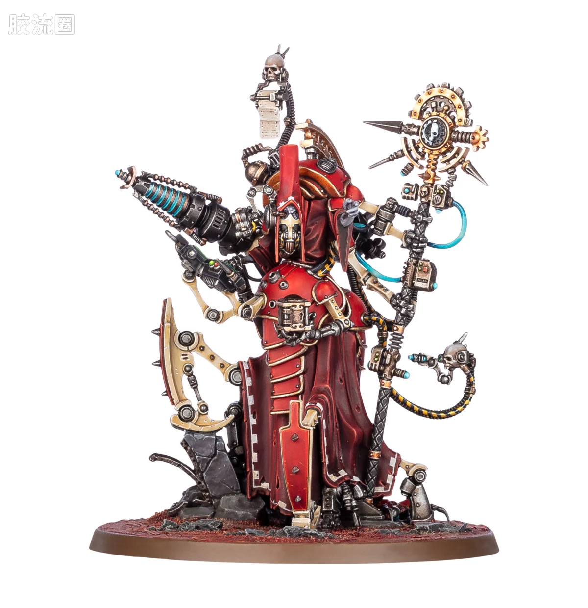 战锤40K Adeptus Mechanicus 机械修会 10版 终焉大贤者 图莉亚·古尔德 - 图片