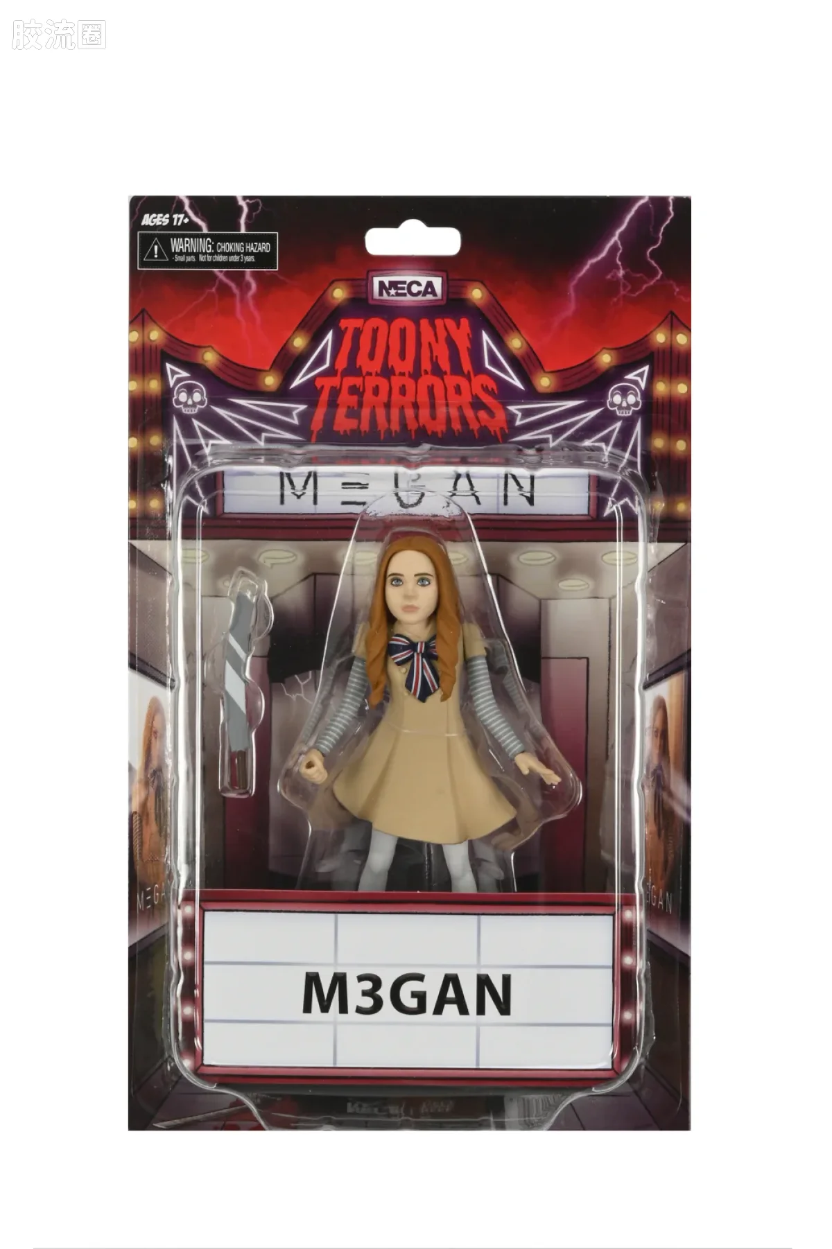 NECA 7寸可动人形系列 Toony Terrors/微小的恐怖系列 M3GAN - 图片