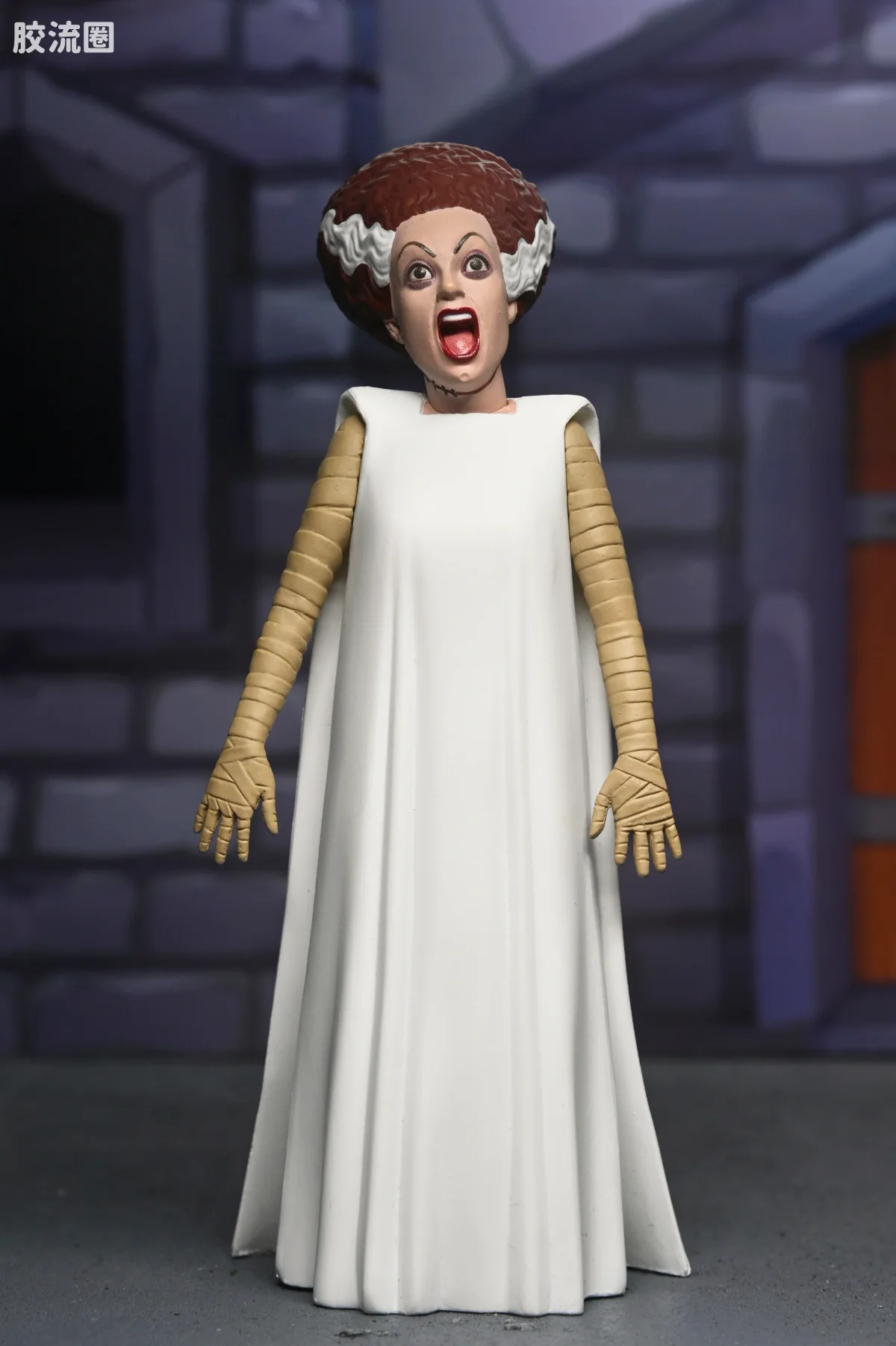 NECA 7寸可动人形系列 Toony Terrors/微小的恐怖系列 隐形人、科学怪人的新娘、鱼怪与剧院魅影 - 图片