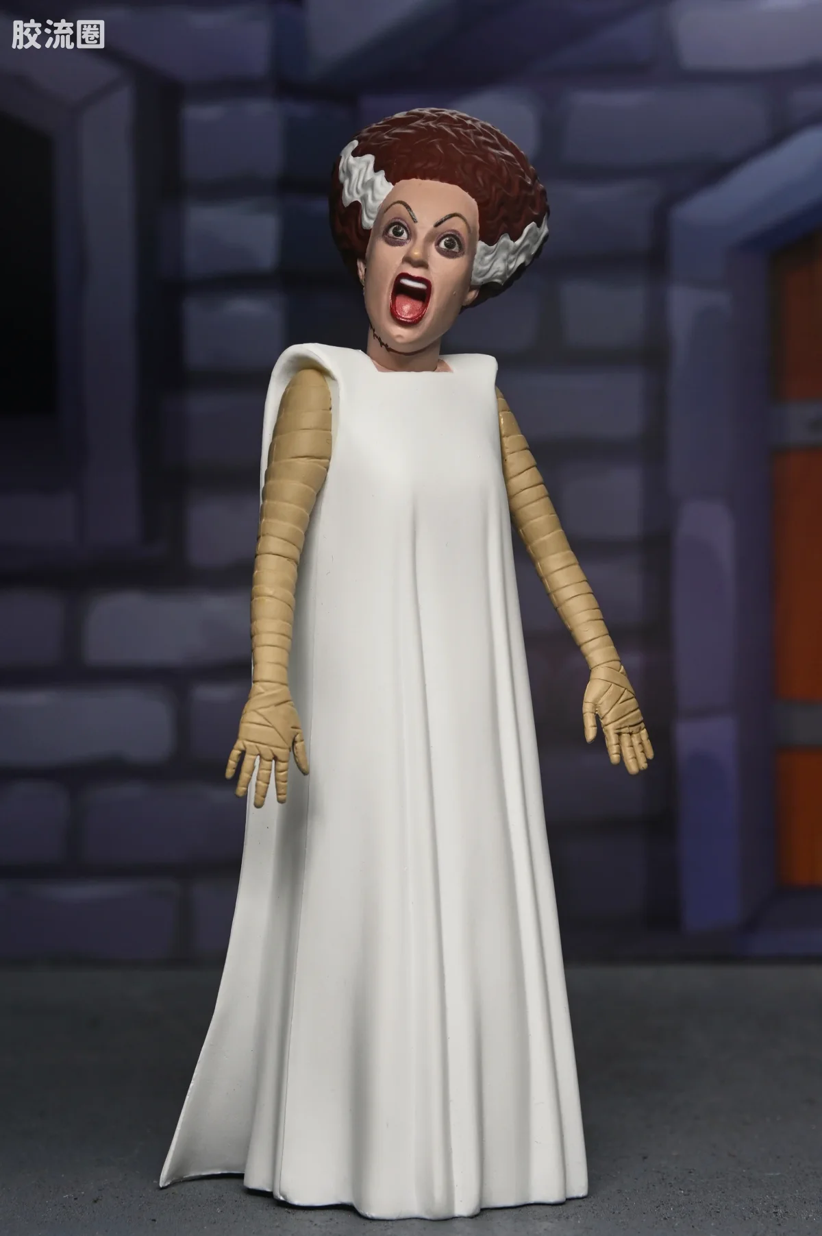 NECA 7寸可动人形系列 Toony Terrors/微小的恐怖系列 隐形人、科学怪人的新娘、鱼怪与剧院魅影 - 图片