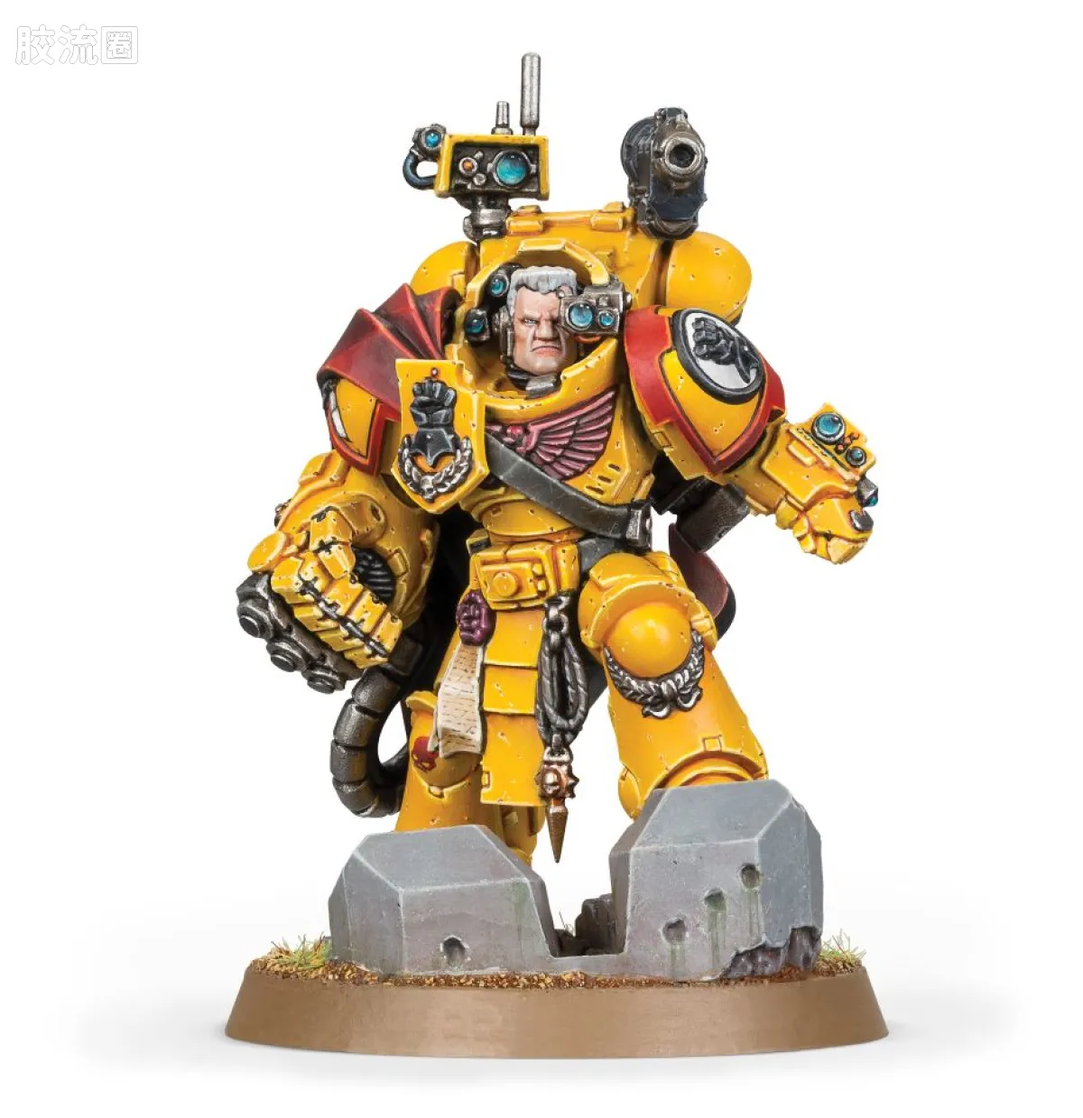 战锤40K Space Marines 星际战士各分支战团特有单位 8版 帝国之拳 三连长 托尔·加拉顿 - 图片