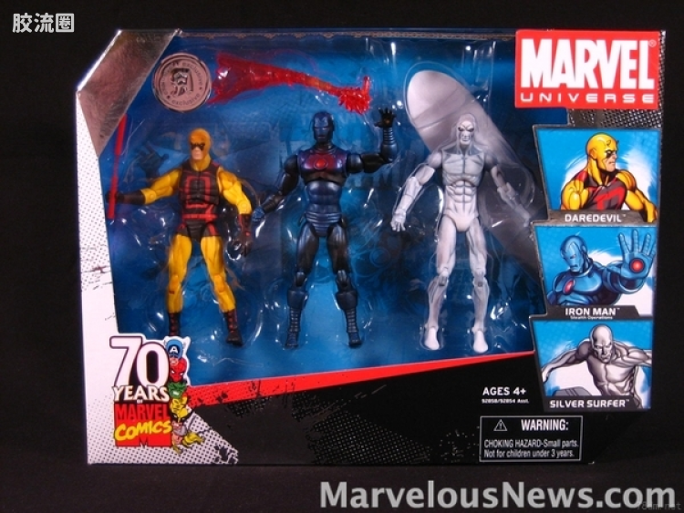 Toys-R-Us 70周年纪念钢铁侠夜魔侠银影侠