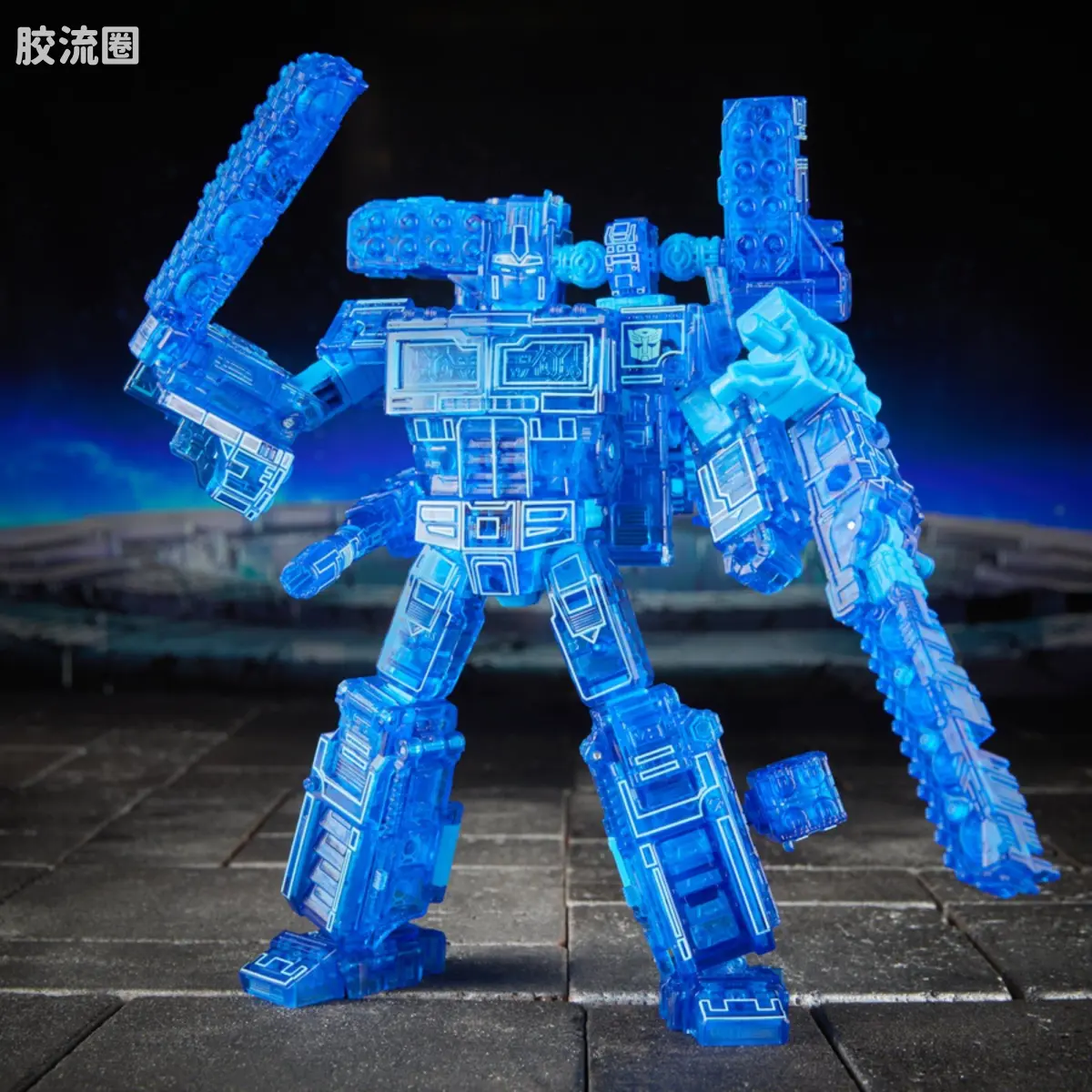 天尊世代 天尊世代 D级 能量晶体 赛博坦螺纹 - 图片