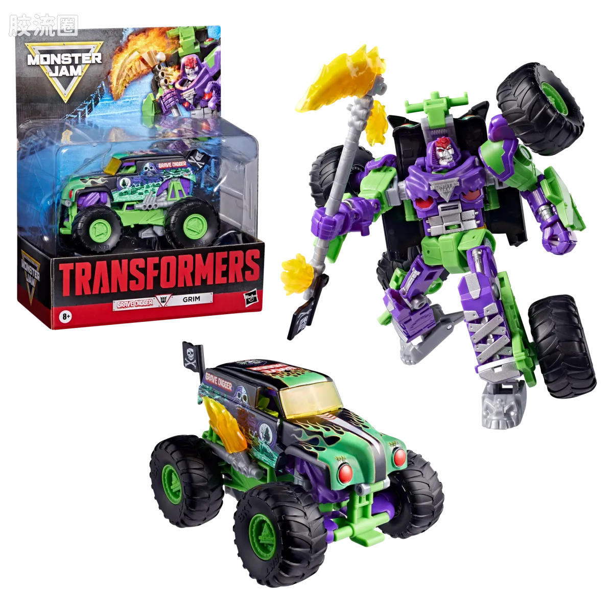 联动 联动 Monster Jam 掘墓人 - 图片
