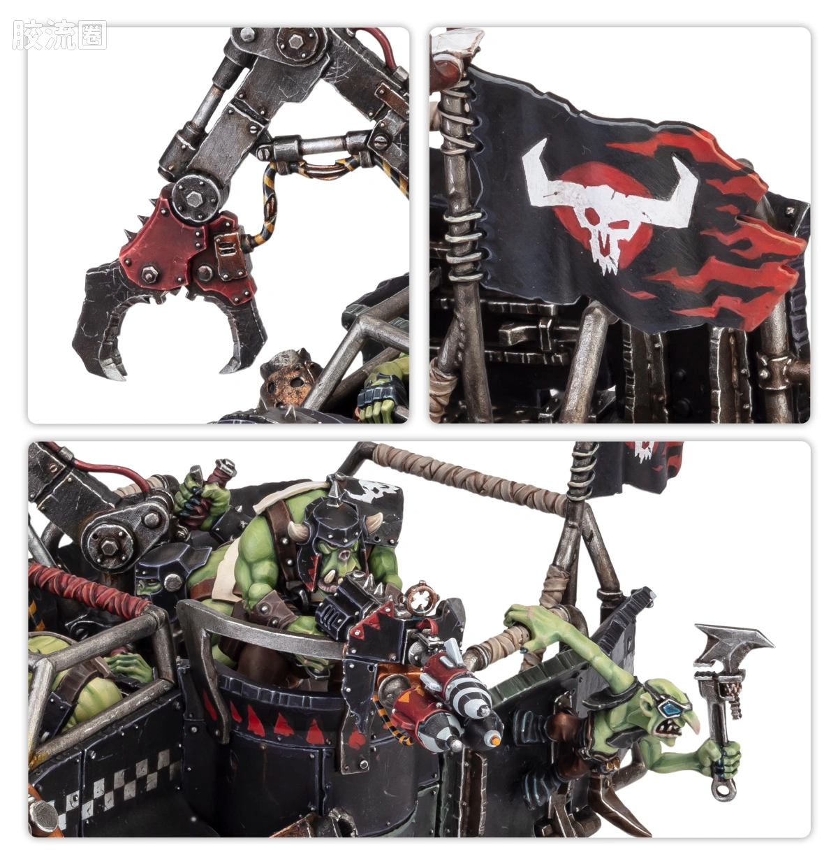 战锤40K Ork 欧克蛮人 11版 卡车 - 图片