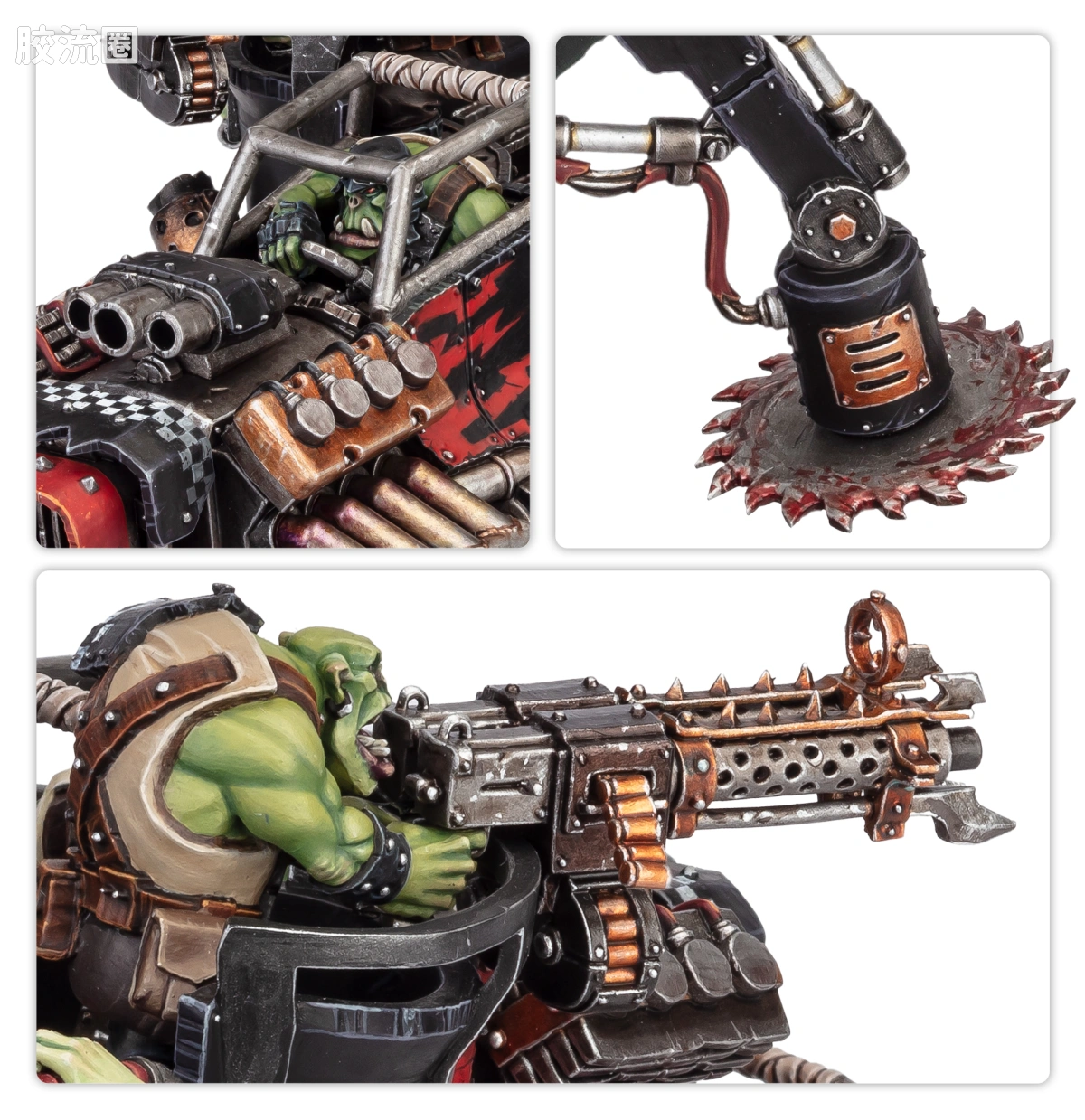战锤40K Ork 欧克蛮人 11版 卡车 - 图片
