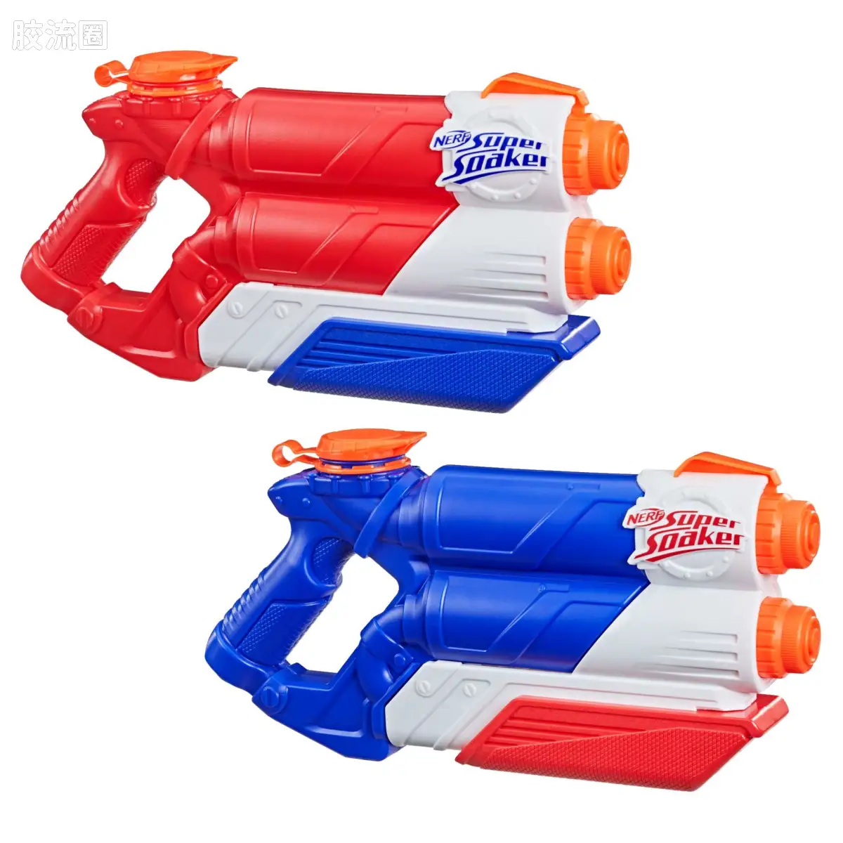 SUPER SOAKER系列 NERF SUPER SOAKER Twin Tide 红白&蓝白配色双支装