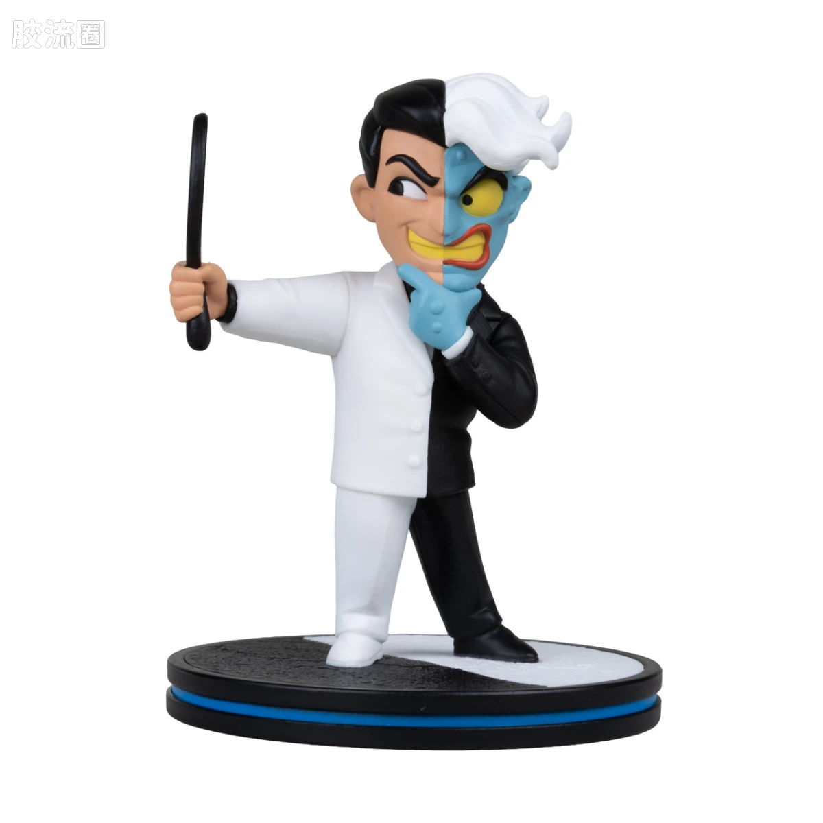 麦克法兰 DC多元宇宙/DC Direct 可动人偶系列 Q-Fig 双面人 (蝙蝠侠：动画系列) - 图片