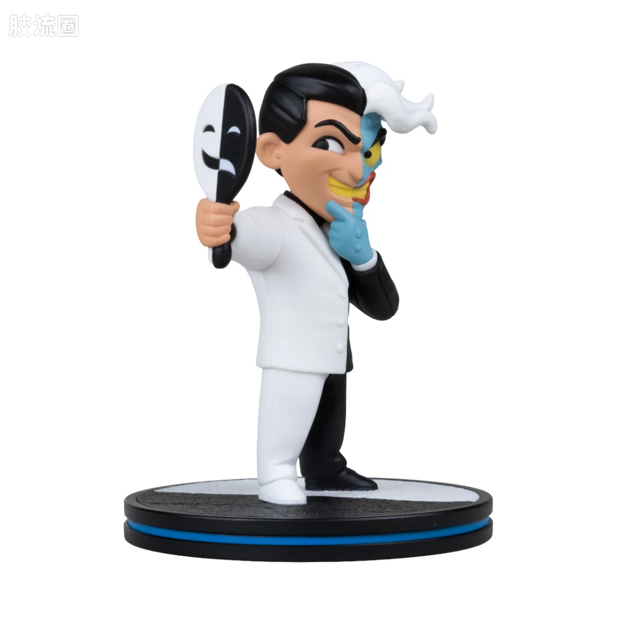 麦克法兰 DC多元宇宙/DC Direct 可动人偶系列 Q-Fig 双面人 (蝙蝠侠：动画系列) - 图片