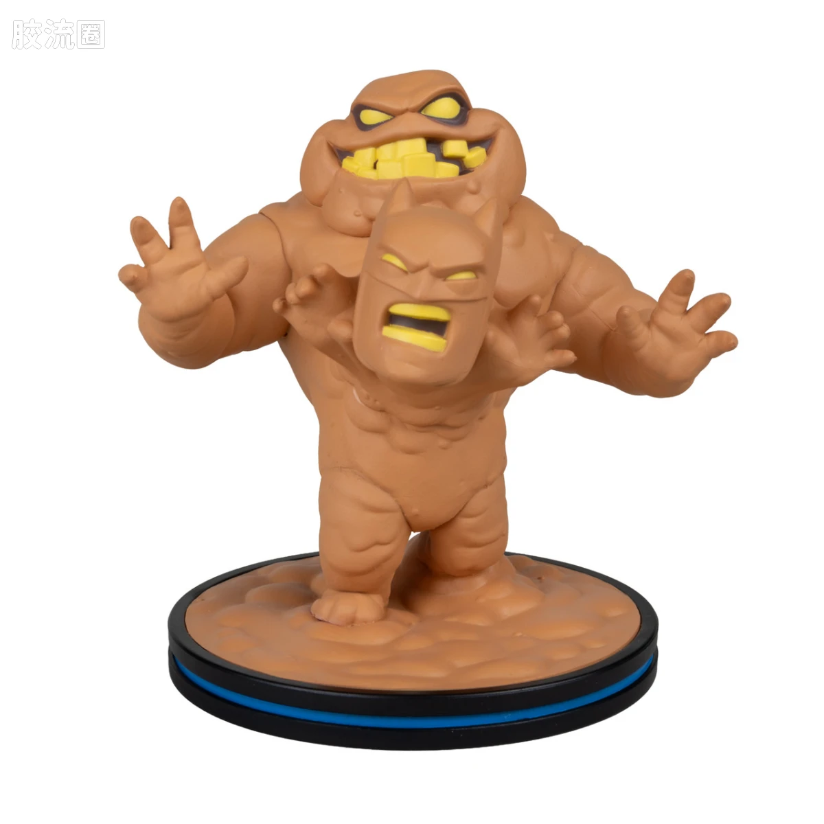 麦克法兰 DC多元宇宙/DC Direct 可动人偶系列 Q-Fig 双面人/毒藤女/泥面人/谜语人/人蝠/企鹅人/急冻人 (蝙蝠侠：动画系列) 套装 - 图片