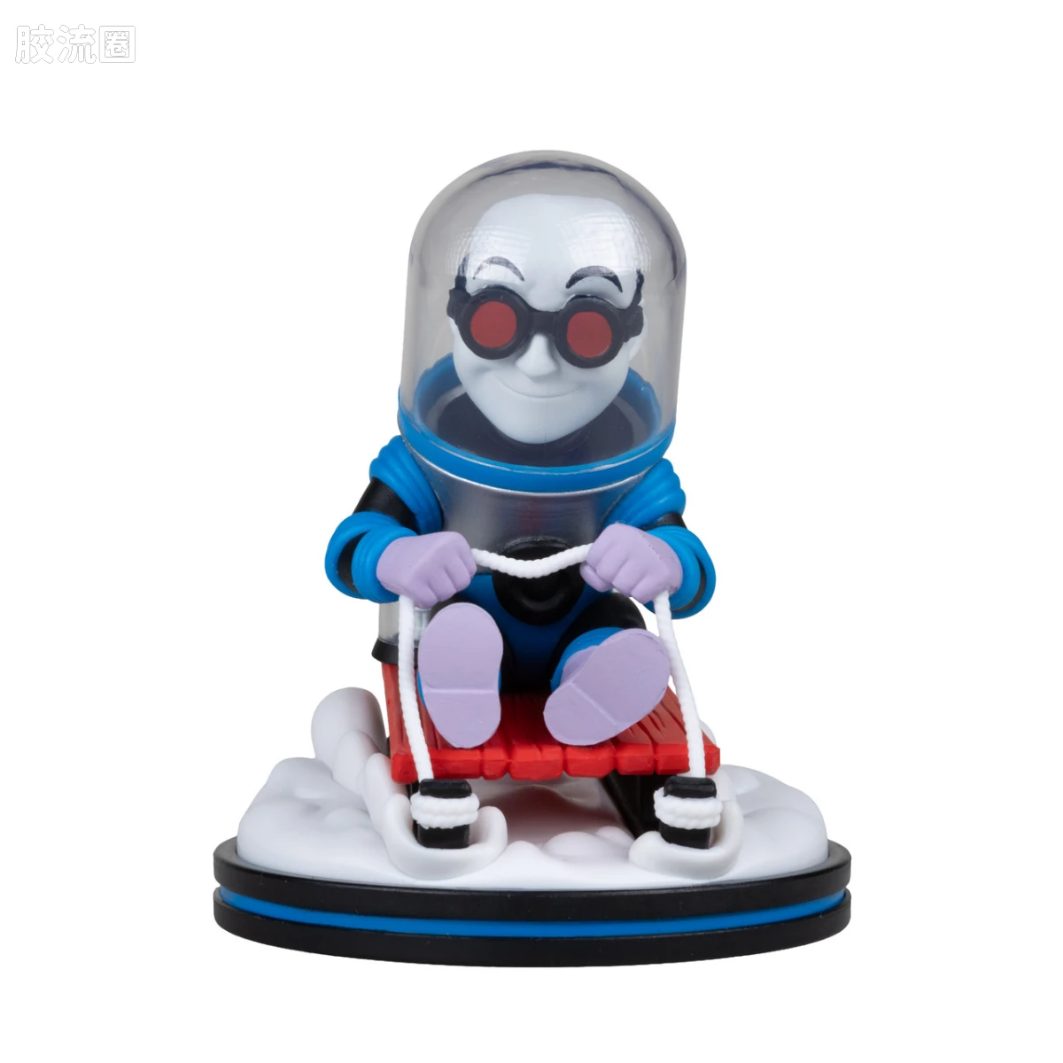 麦克法兰 DC多元宇宙/DC Direct 可动人偶系列 Q-Fig 双面人/毒藤女/泥面人/谜语人/人蝠/企鹅人/急冻人 (蝙蝠侠：动画系列) 套装 - 图片