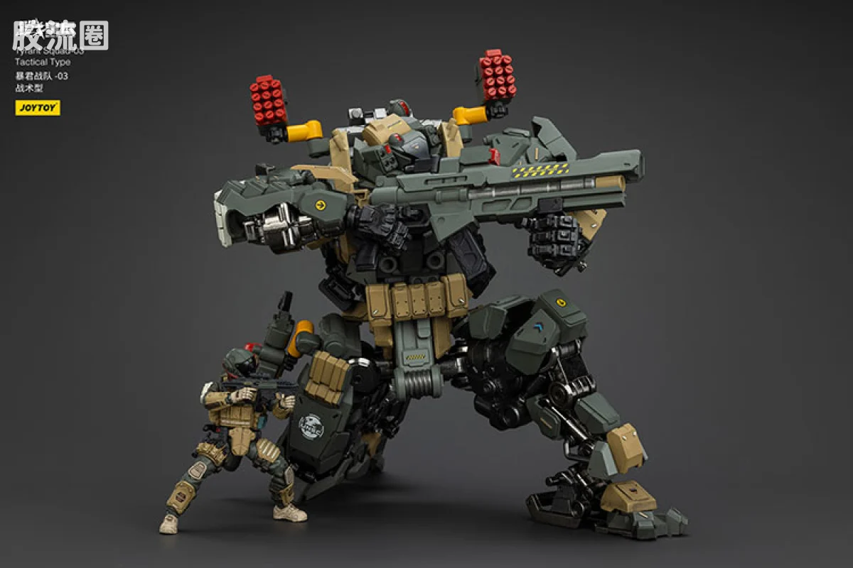 JOYTOY 战星辰系列 1/18综合机甲 暴君战队-03 战术型 - 图片