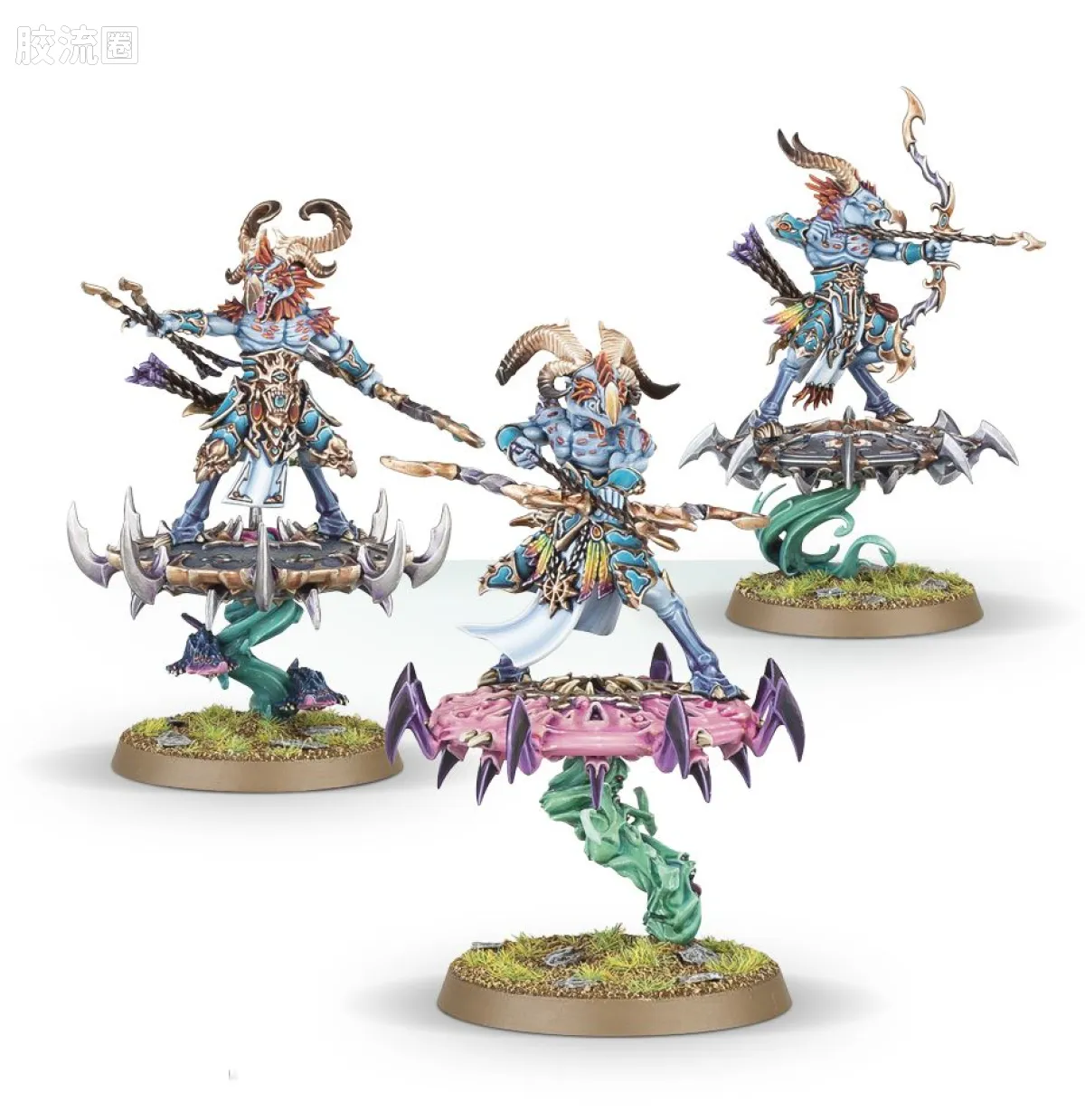 战锤40K Thousand Sons 千子 8版 奸角兽开悟者 - 图片