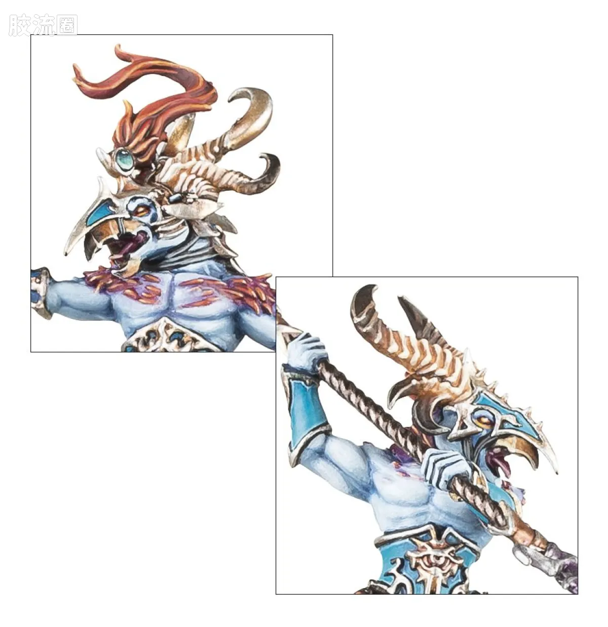 战锤40K Thousand Sons 千子 8版 奸角兽开悟者 - 图片