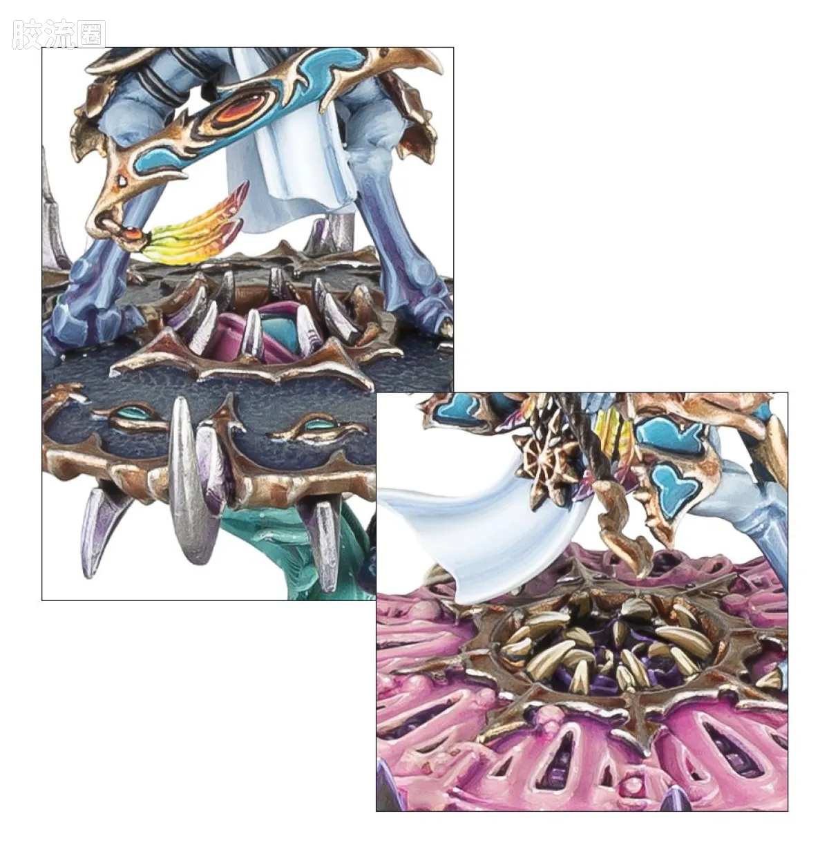 战锤40K Thousand Sons 千子 8版 奸角兽开悟者 - 图片
