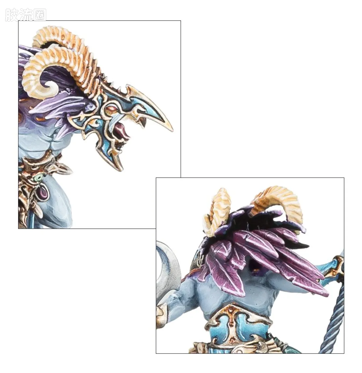 战锤40K Thousand Sons 千子 8版 奸角兽萨满 - 图片