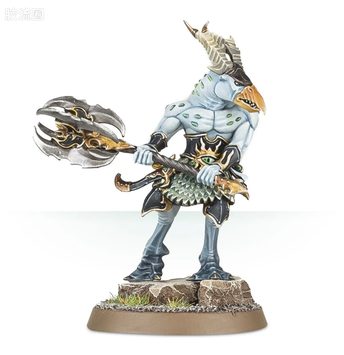 战锤40K Thousand Sons 千子 尖角兽 - 图片