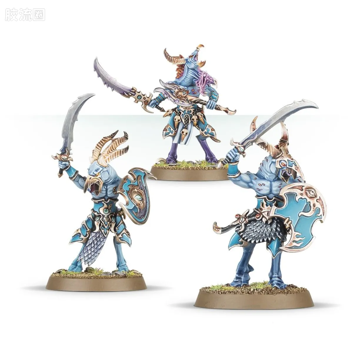 战锤40K Thousand Sons 千子 尖角兽 - 图片