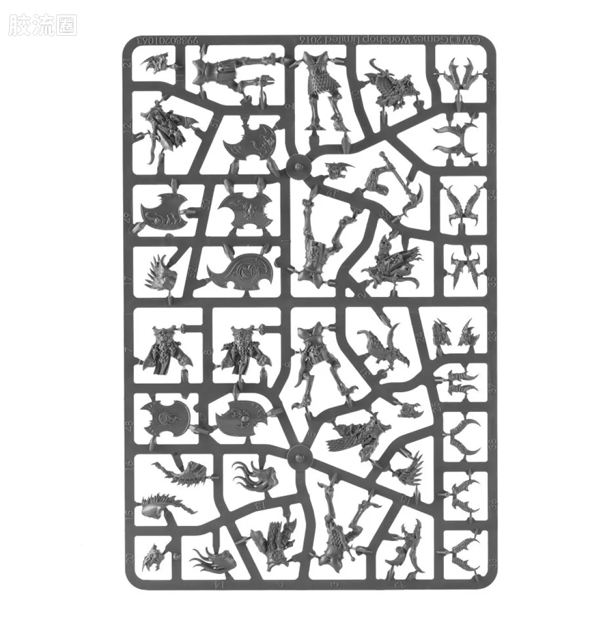 战锤40K Thousand Sons 千子 尖角兽 - 图片