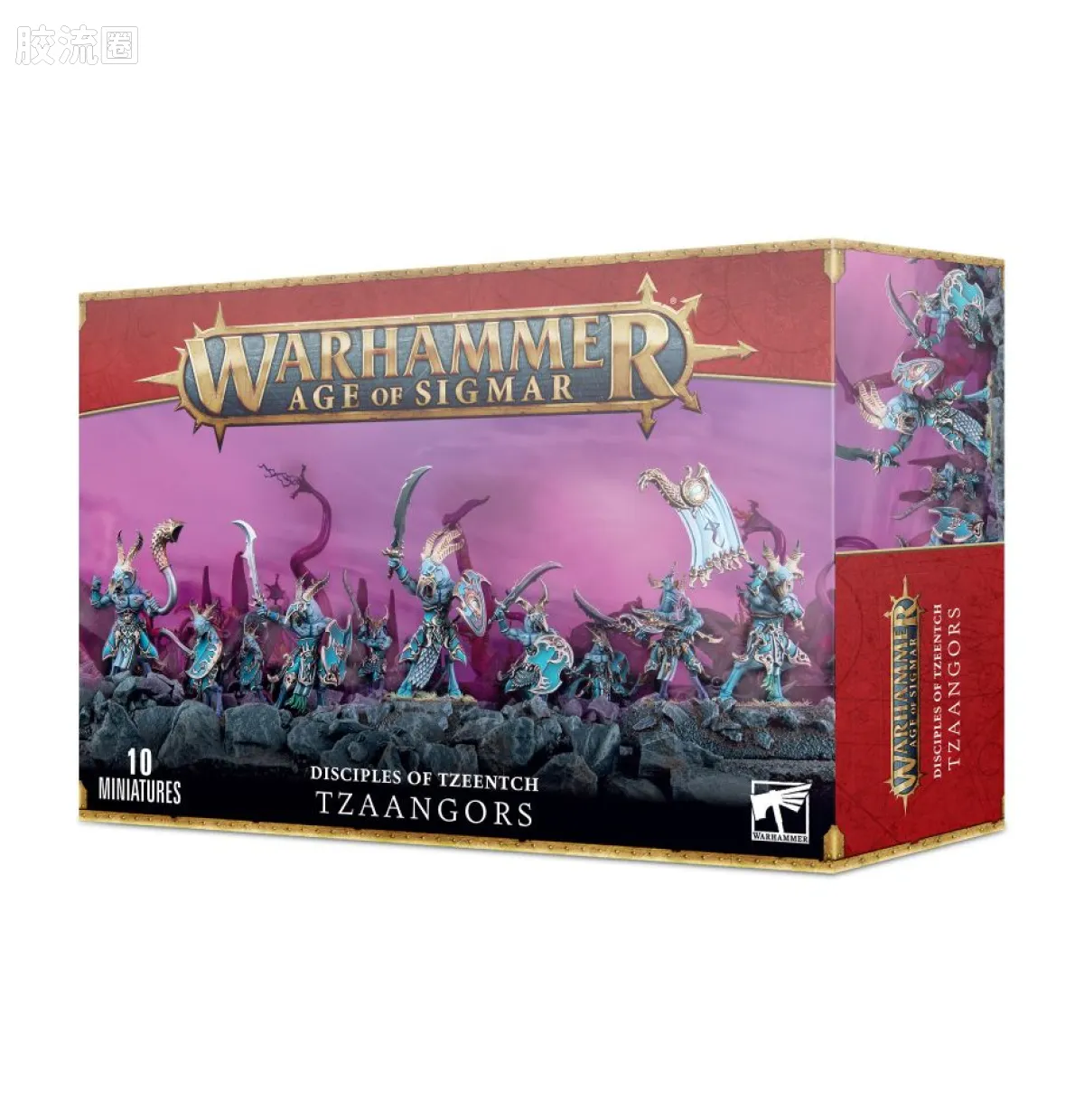 战锤40K Thousand Sons 千子 尖角兽 - 图片