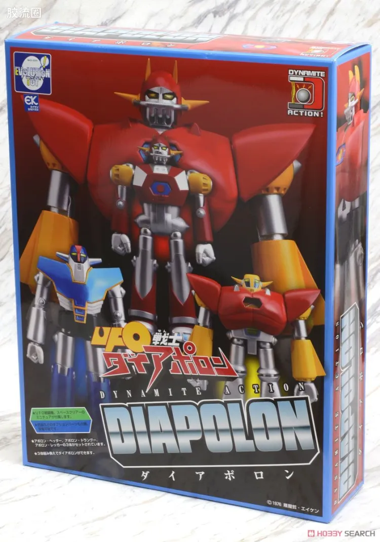EVOLUTION-TOY机甲成品系列 Dynamite Action Diapolon! UFO战士 大阿波罗