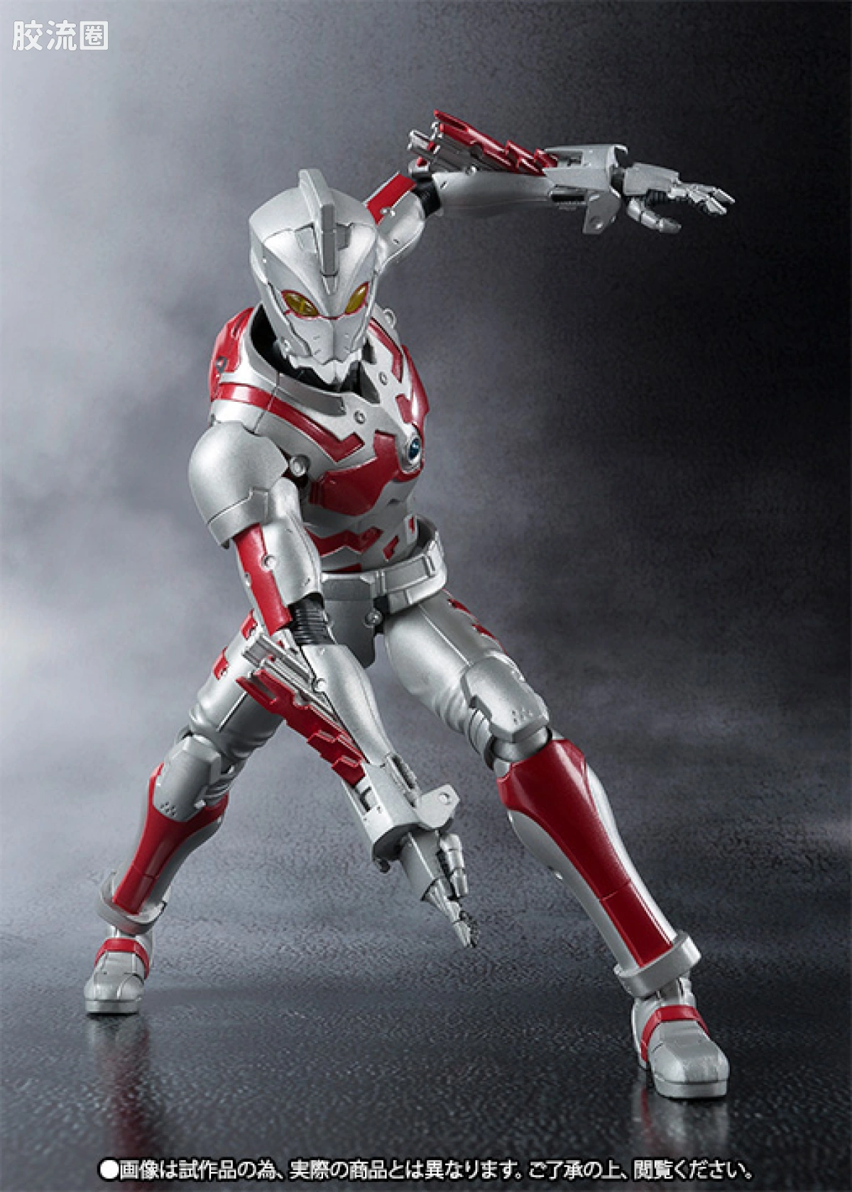 ultra-act ULTRAC-ACT x S.H. Figuarts 系列 奥特曼装甲 艾斯 - 图片