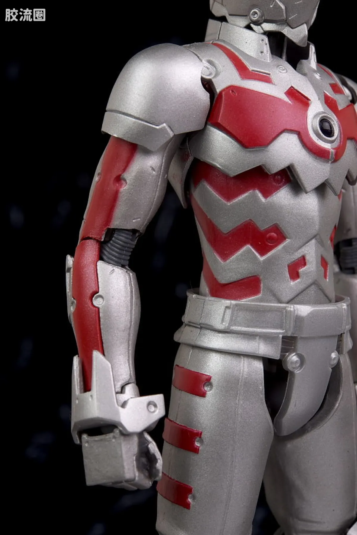 ultra-act ULTRAC-ACT x S.H. Figuarts 系列 奥特曼装甲 艾斯 - 图片